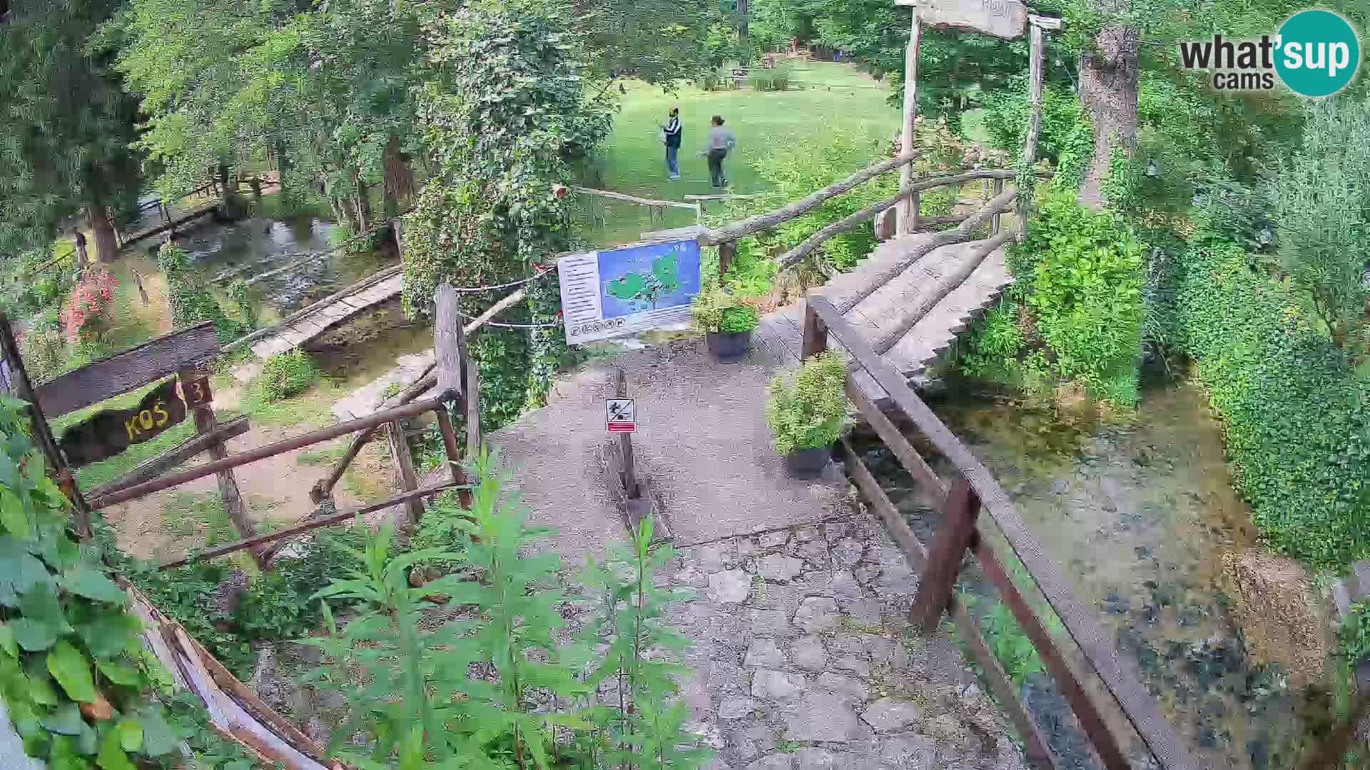 Lacs sur la rivière Slunjčica dans Rastoke