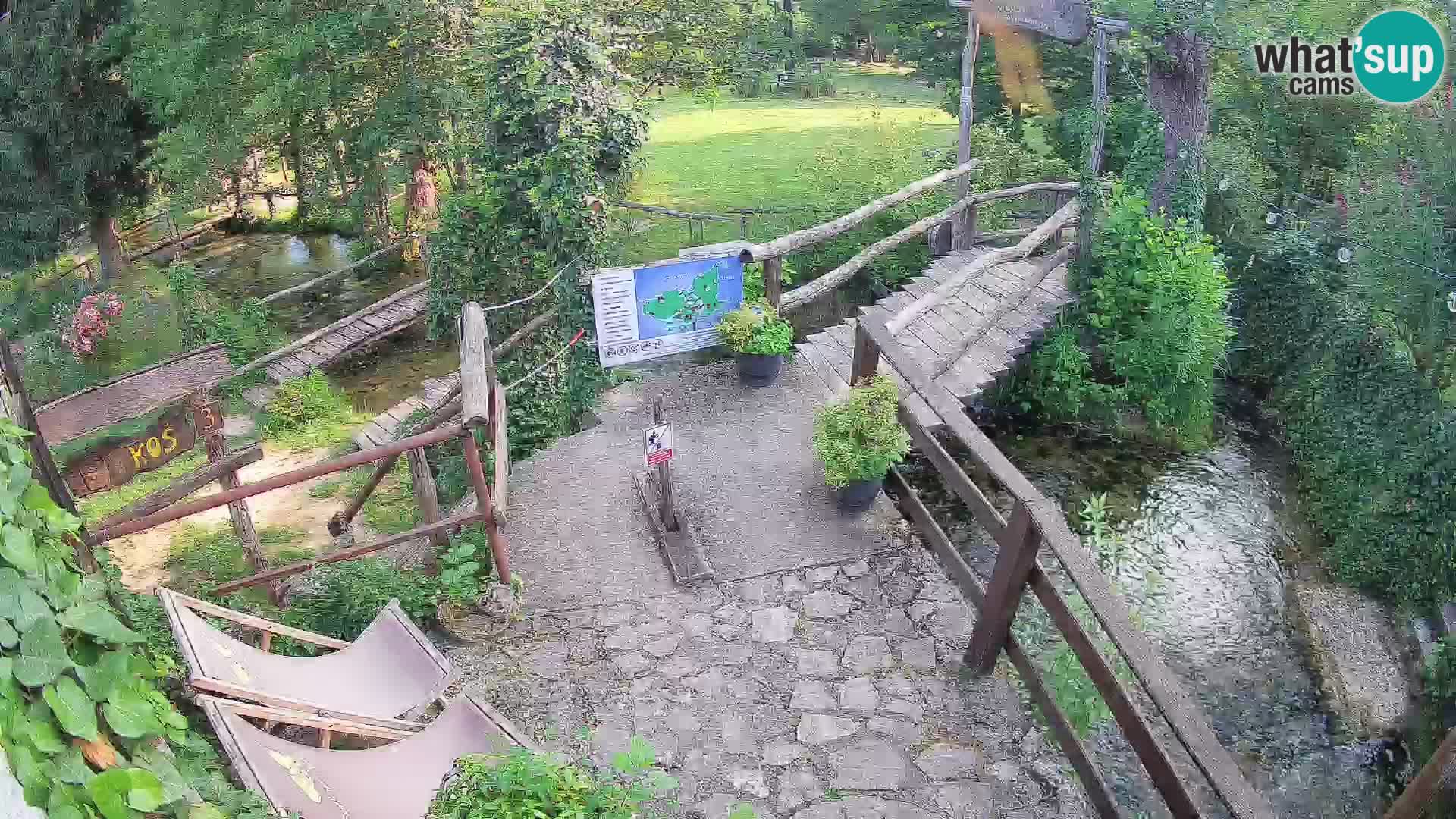 Laghi sul fiume Slunjčica a Rastoke