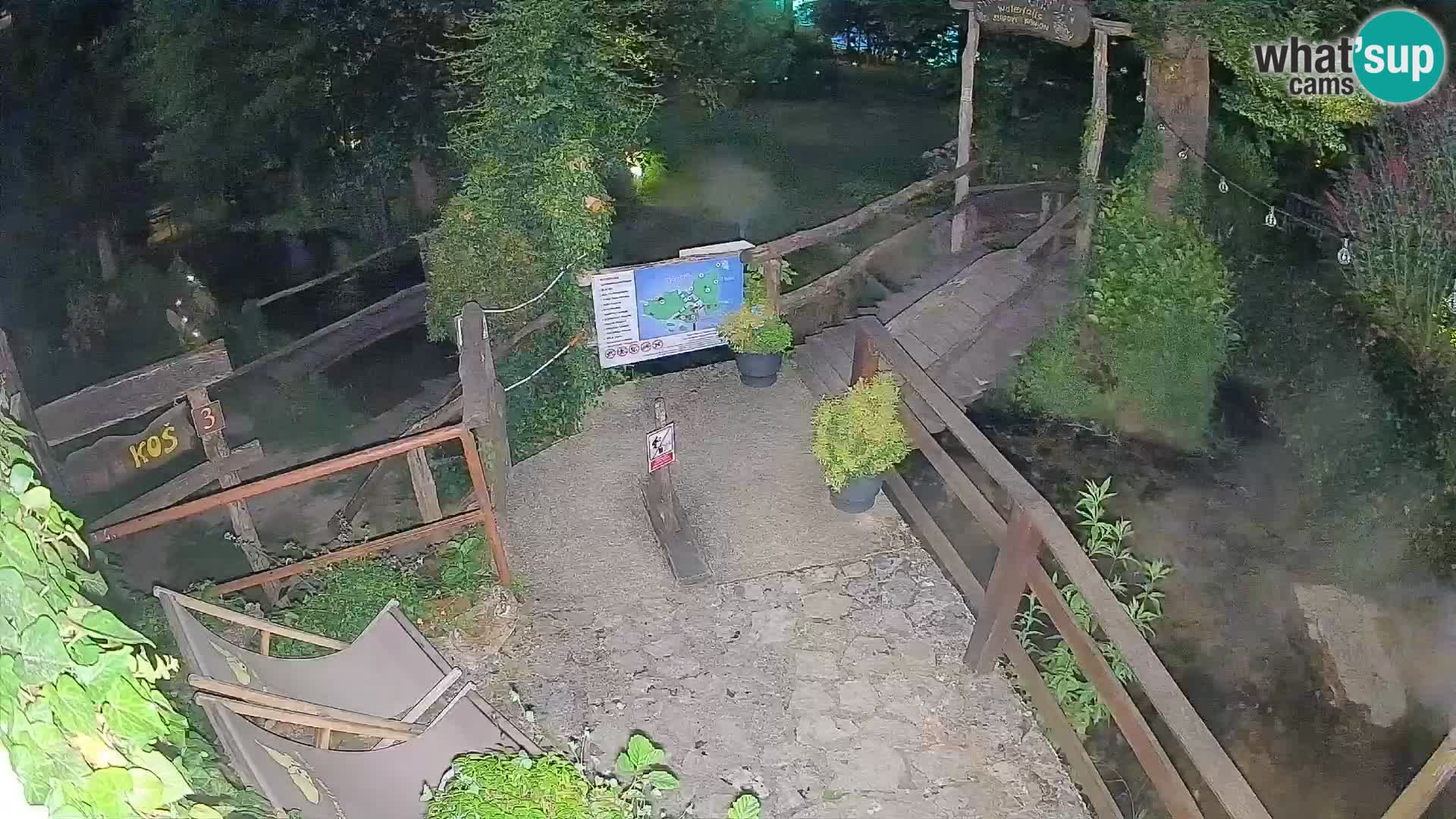 Lacs sur la rivière Slunjčica dans Rastoke