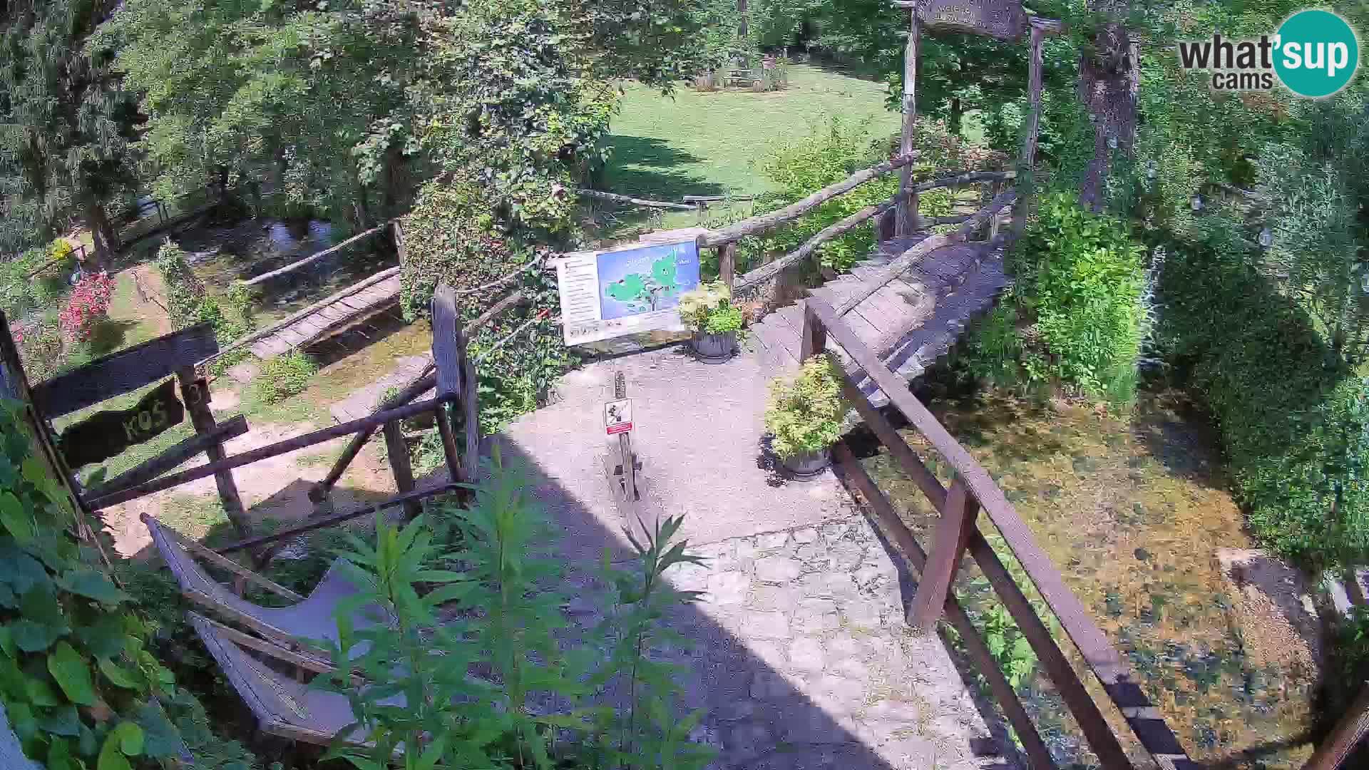Jezera na rijeci Slunjčica u Rastokama