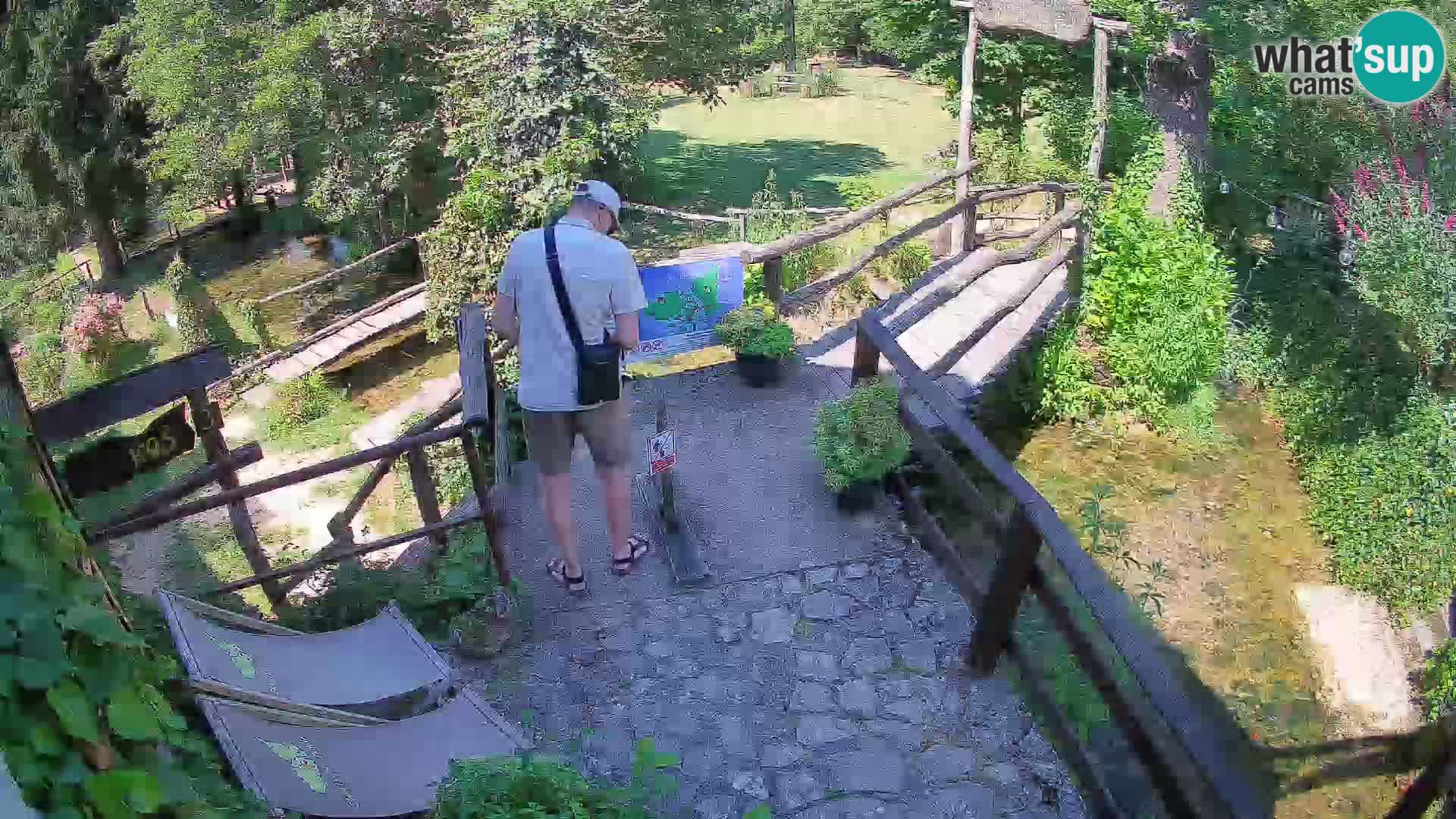 Jezera na rijeci Slunjčica u Rastokama