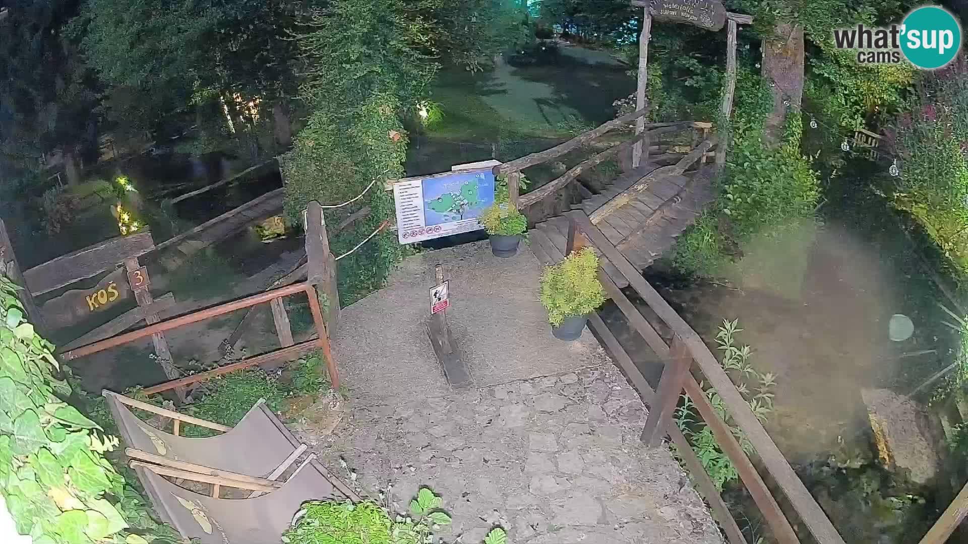 Lacs sur la rivière Slunjčica dans Rastoke