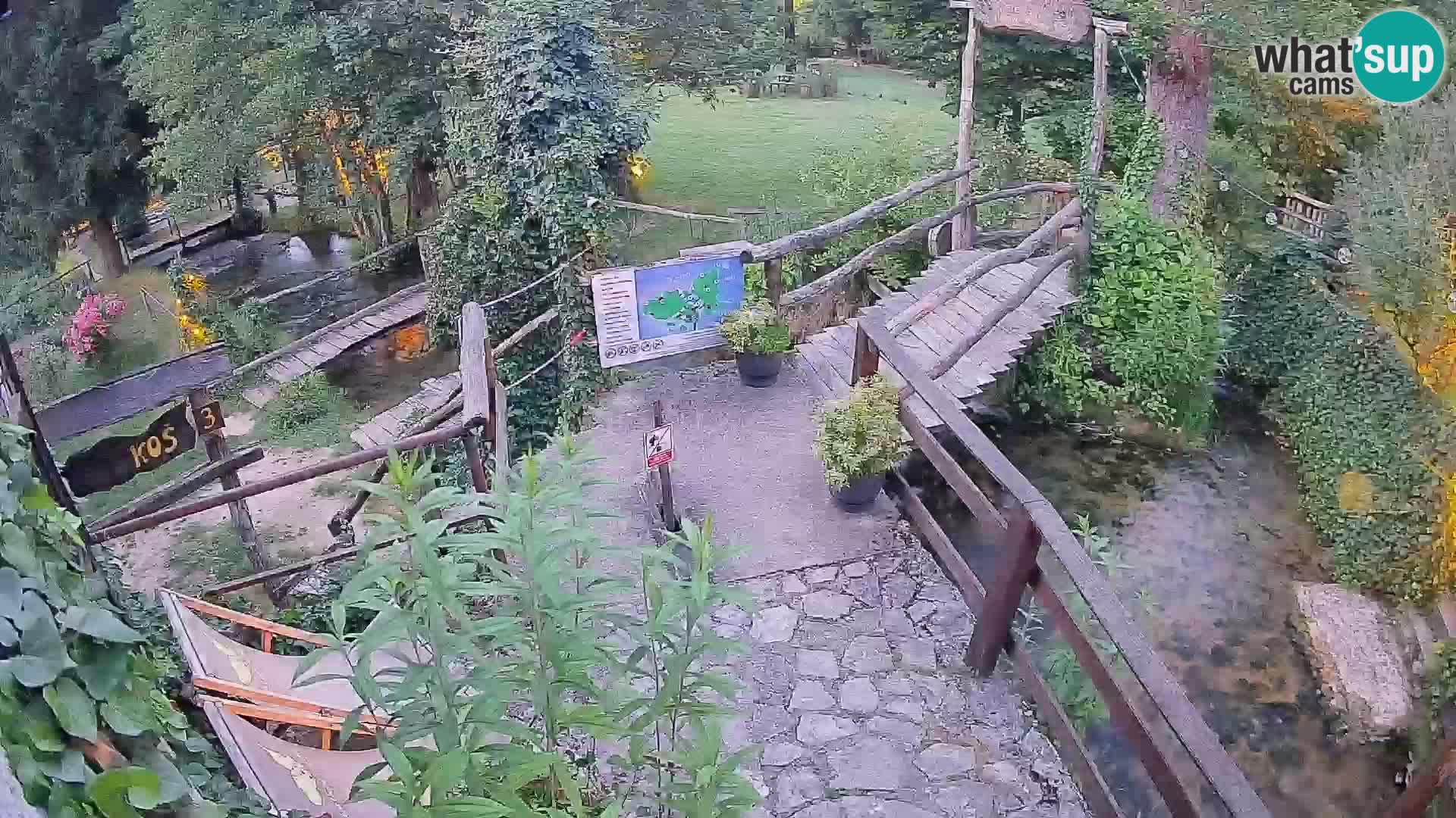Lakes on the river Slunjčica in Rastoke