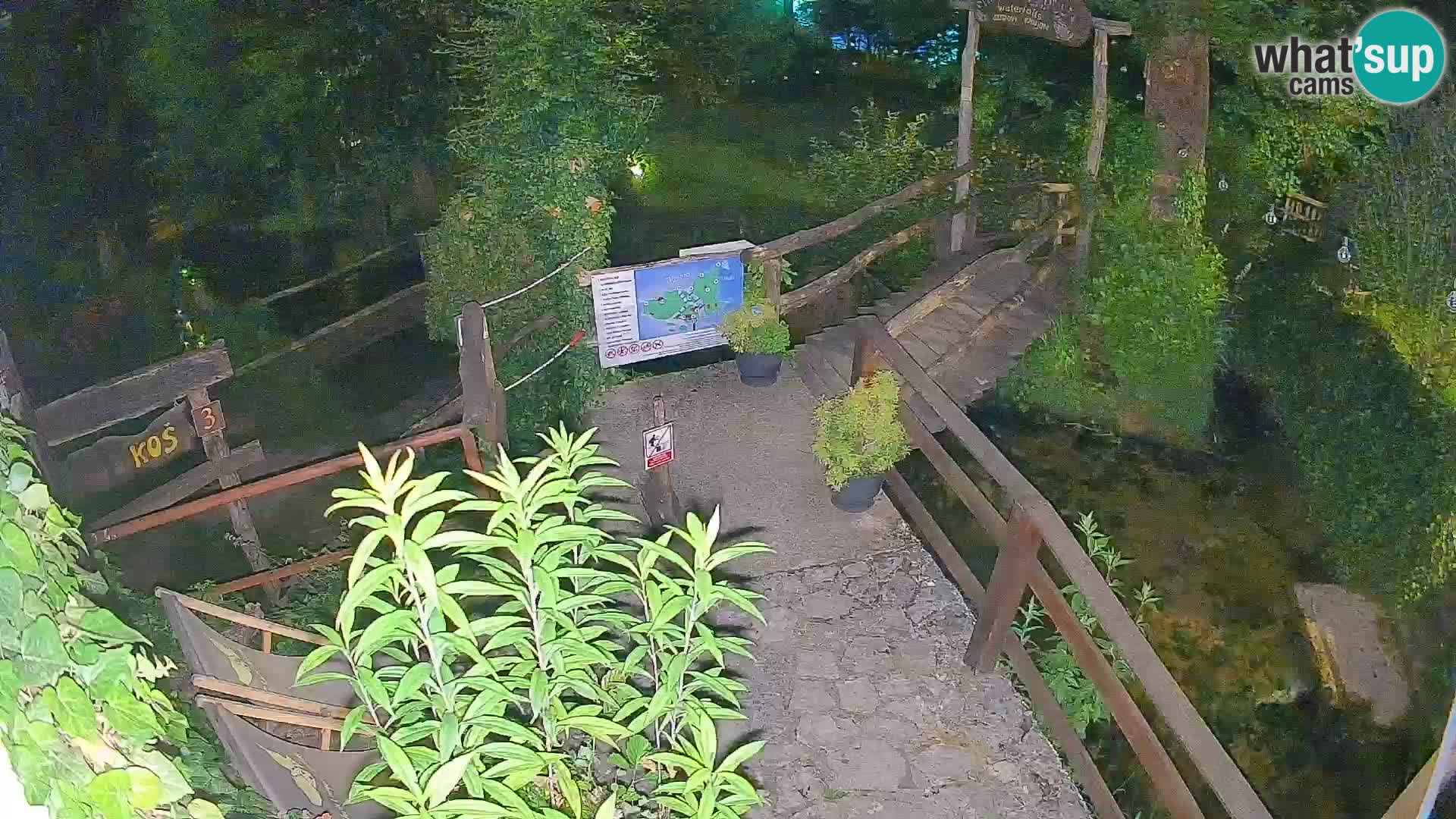 Laghi sul fiume Slunjčica a Rastoke