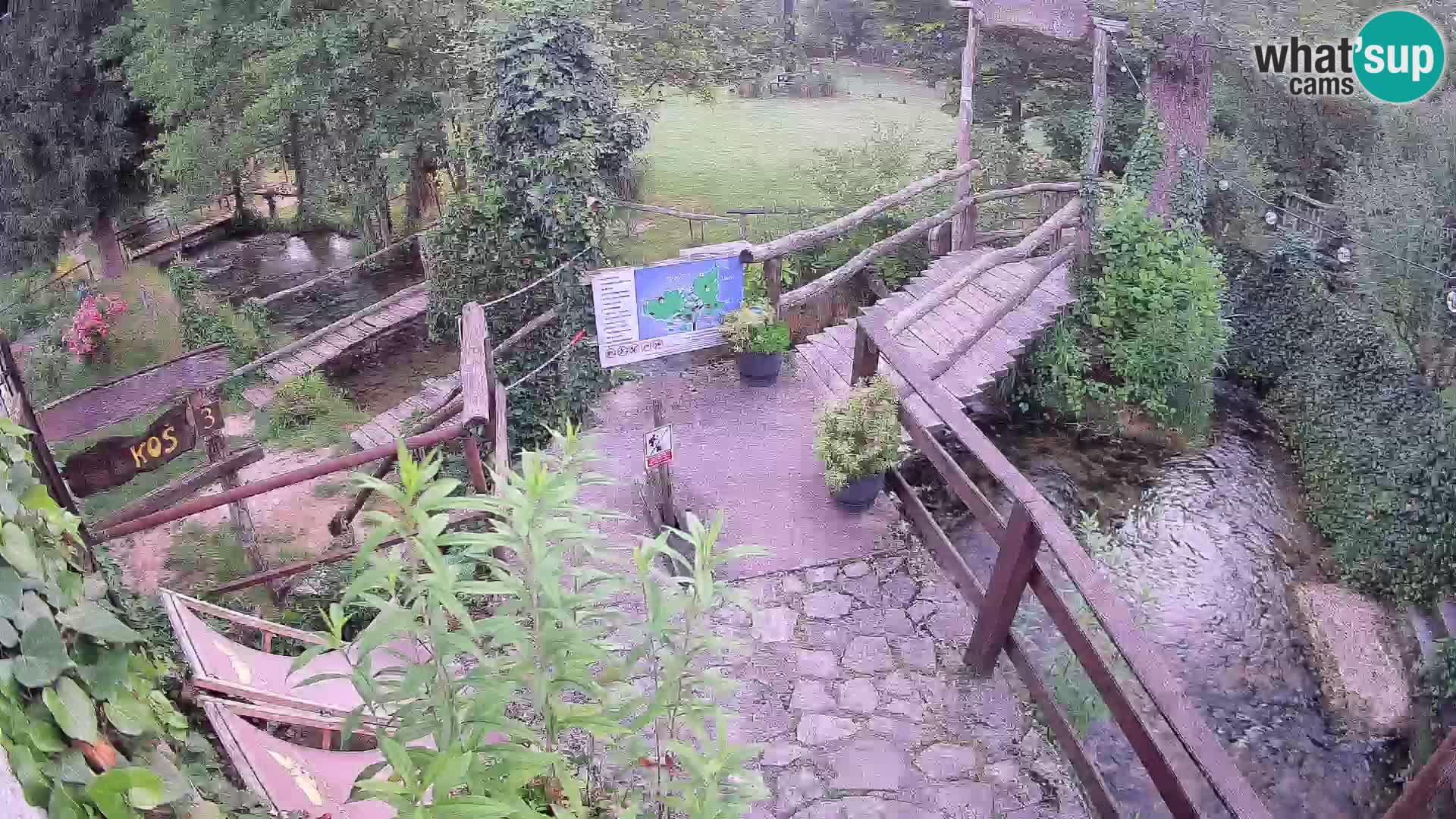Jezera na rijeci Slunjčica u Rastokama