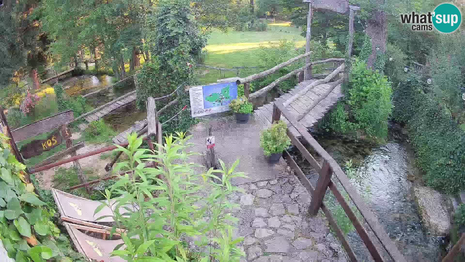 Lakes on the river Slunjčica in Rastoke