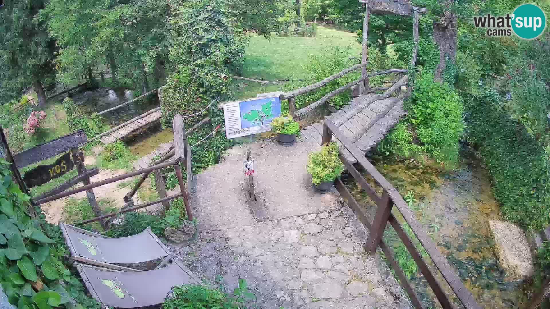 Jezera na rijeci Slunjčica u Rastokama