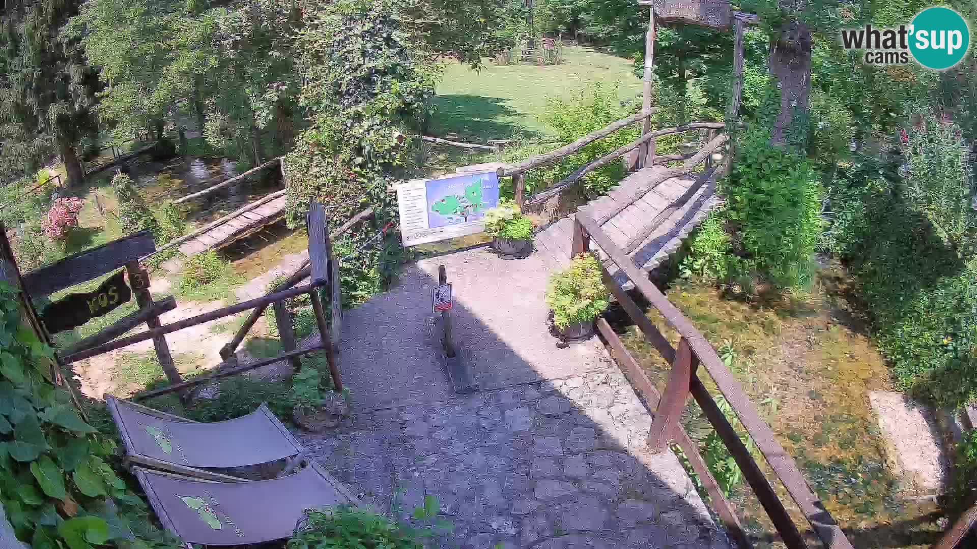 Laghi sul fiume Slunjčica a Rastoke