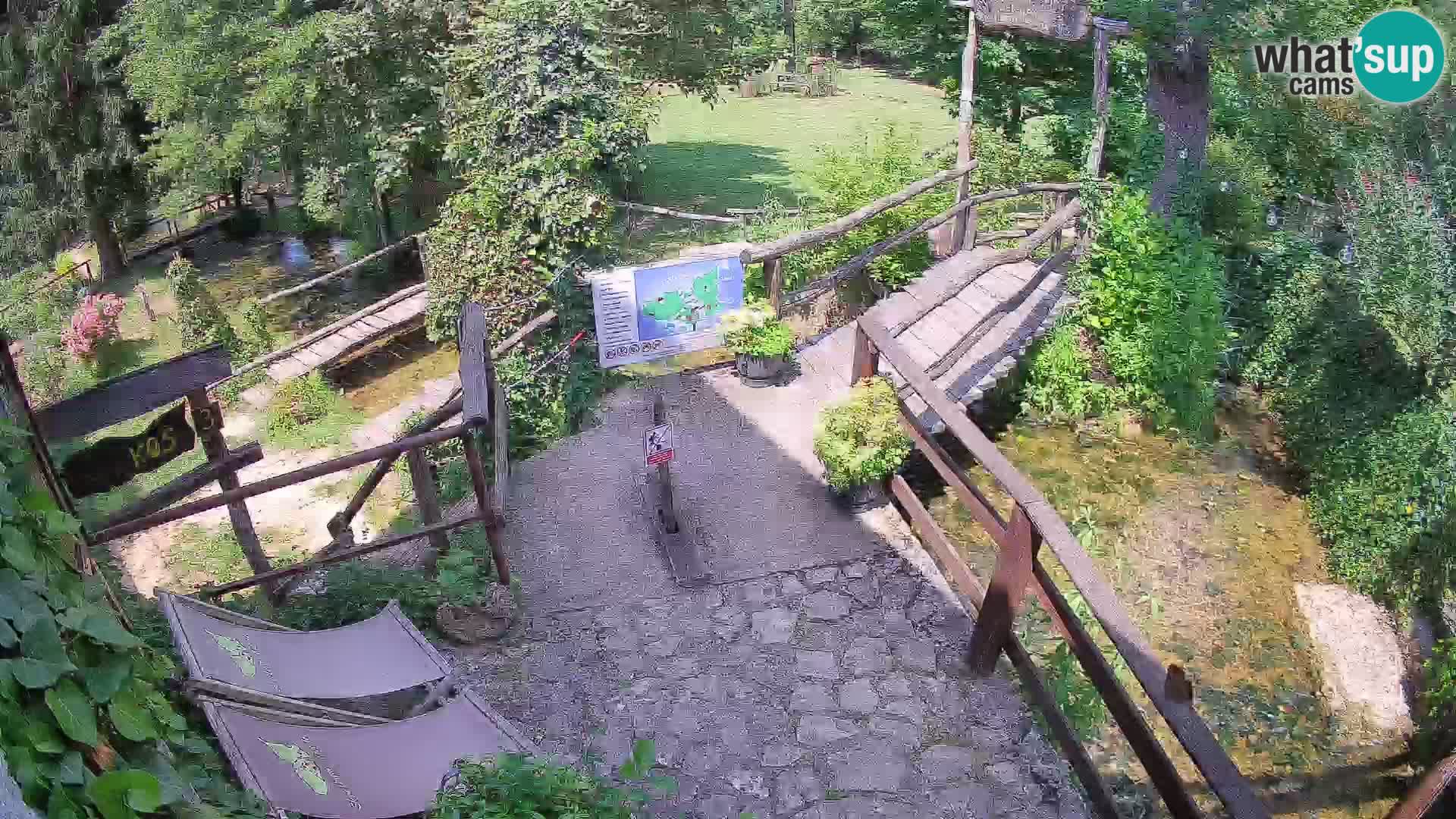 Jezera na rijeci Slunjčica u Rastokama