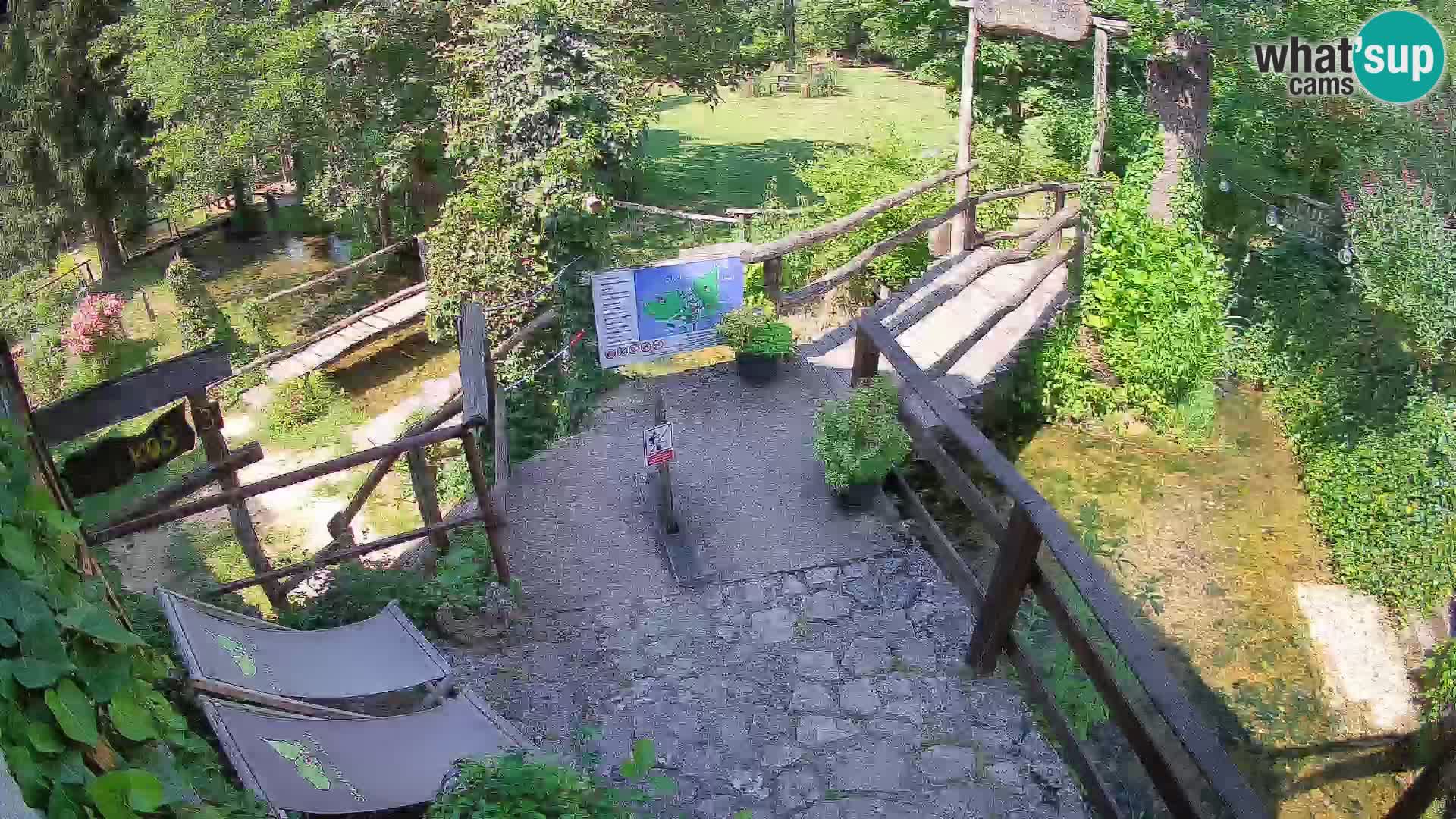Jezera na rijeci Slunjčica u Rastokama