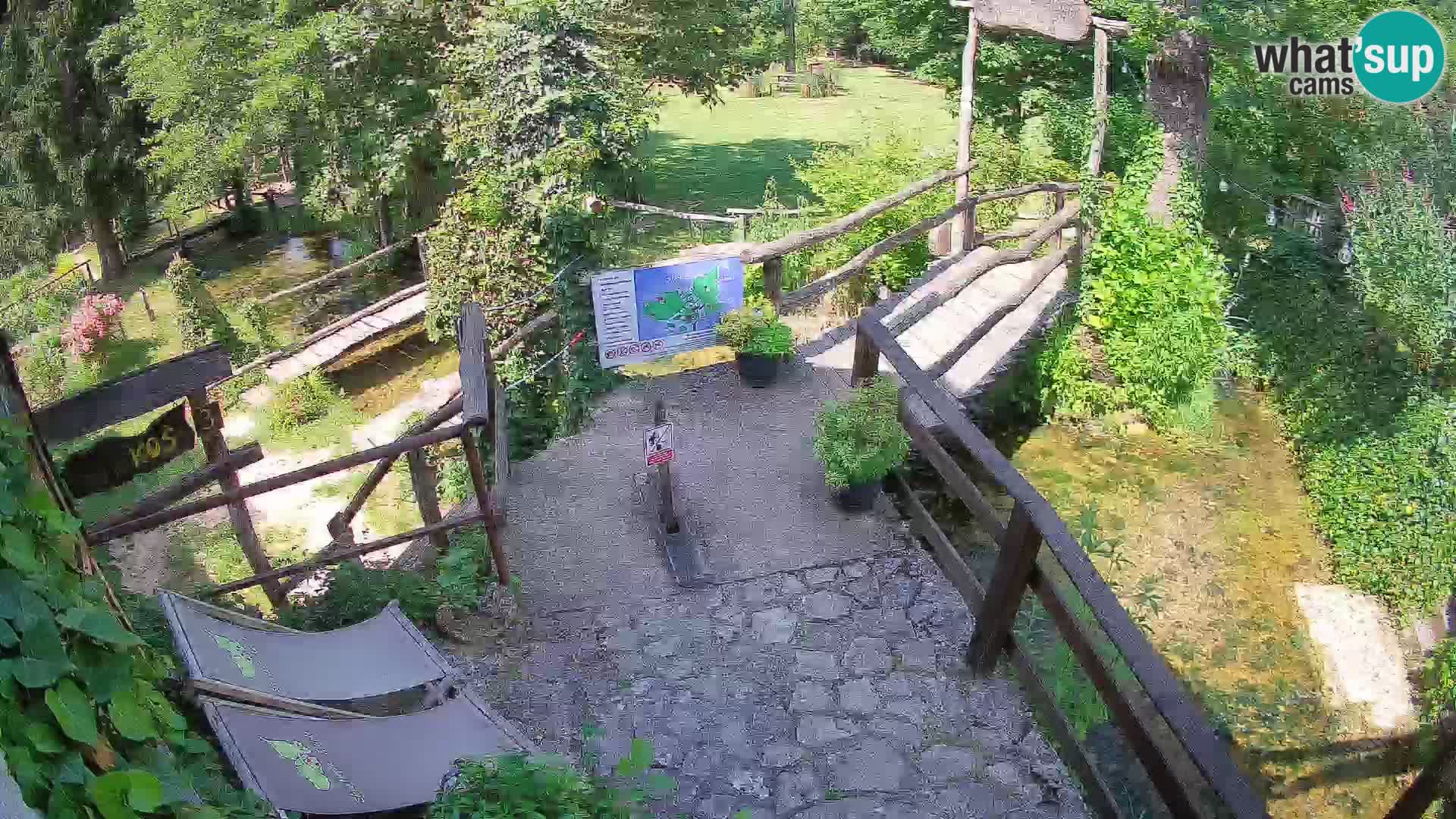 Jezera na rijeci Slunjčica u Rastokama