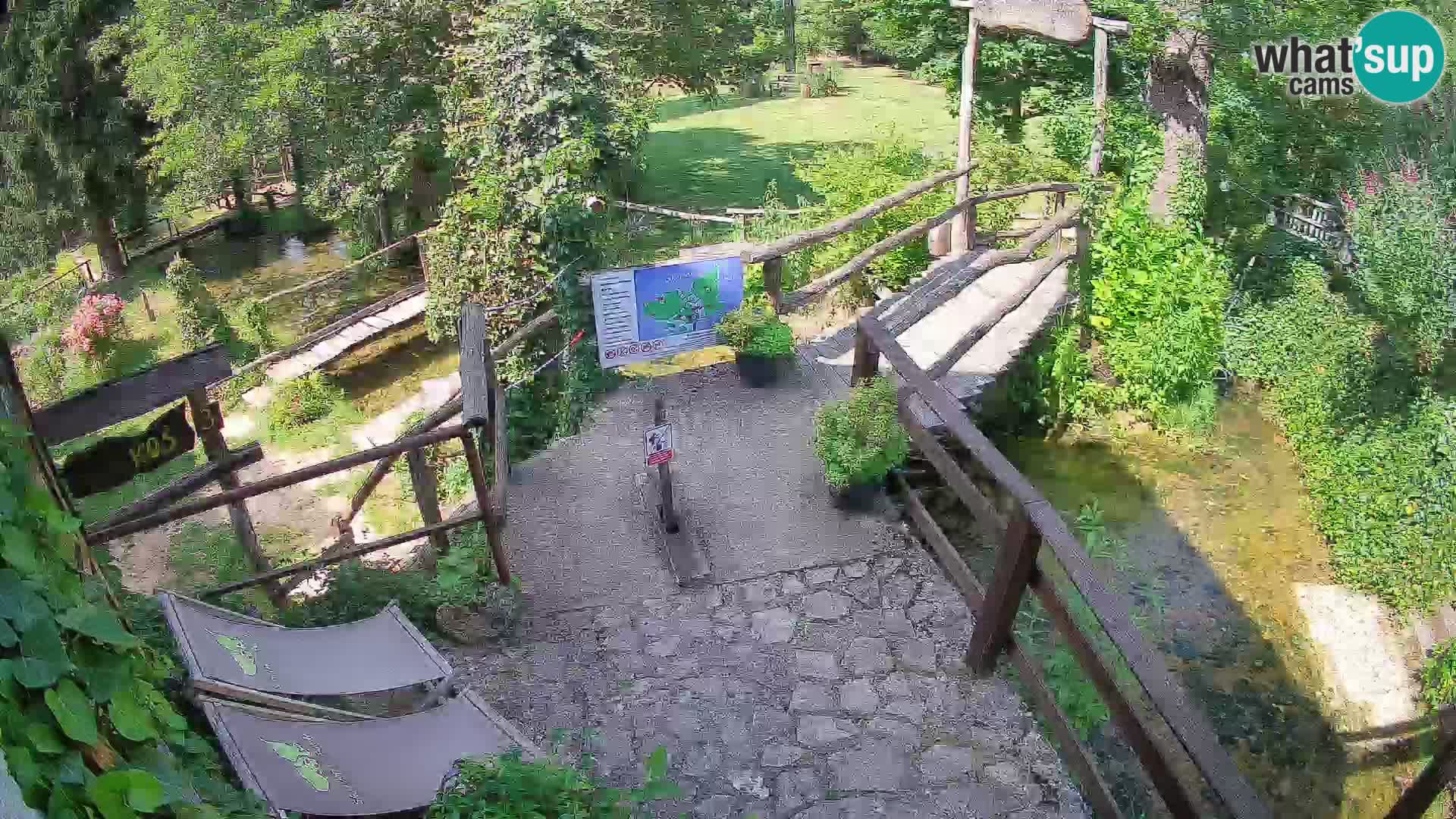 Lakes on the river Slunjčica in Rastoke