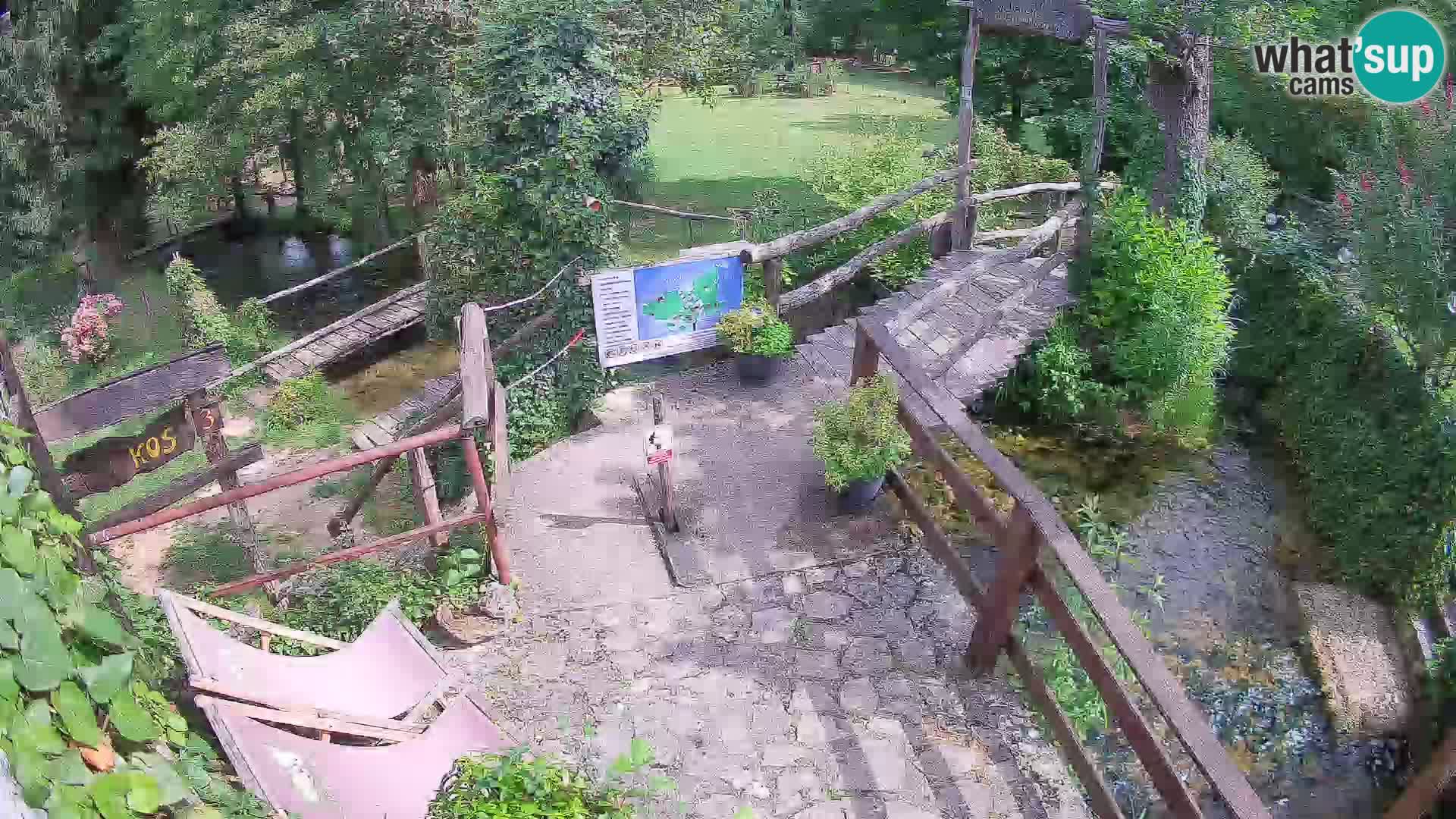 Laghi sul fiume Slunjčica a Rastoke
