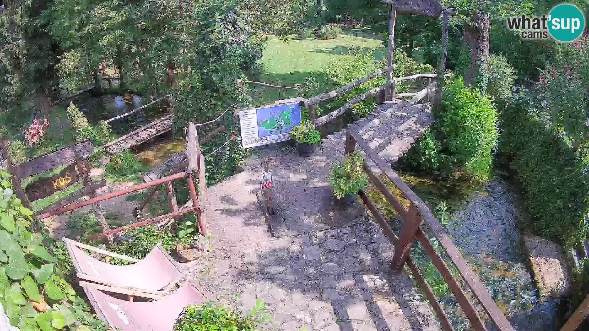 Laghi sul fiume Slunjčica a Rastoke