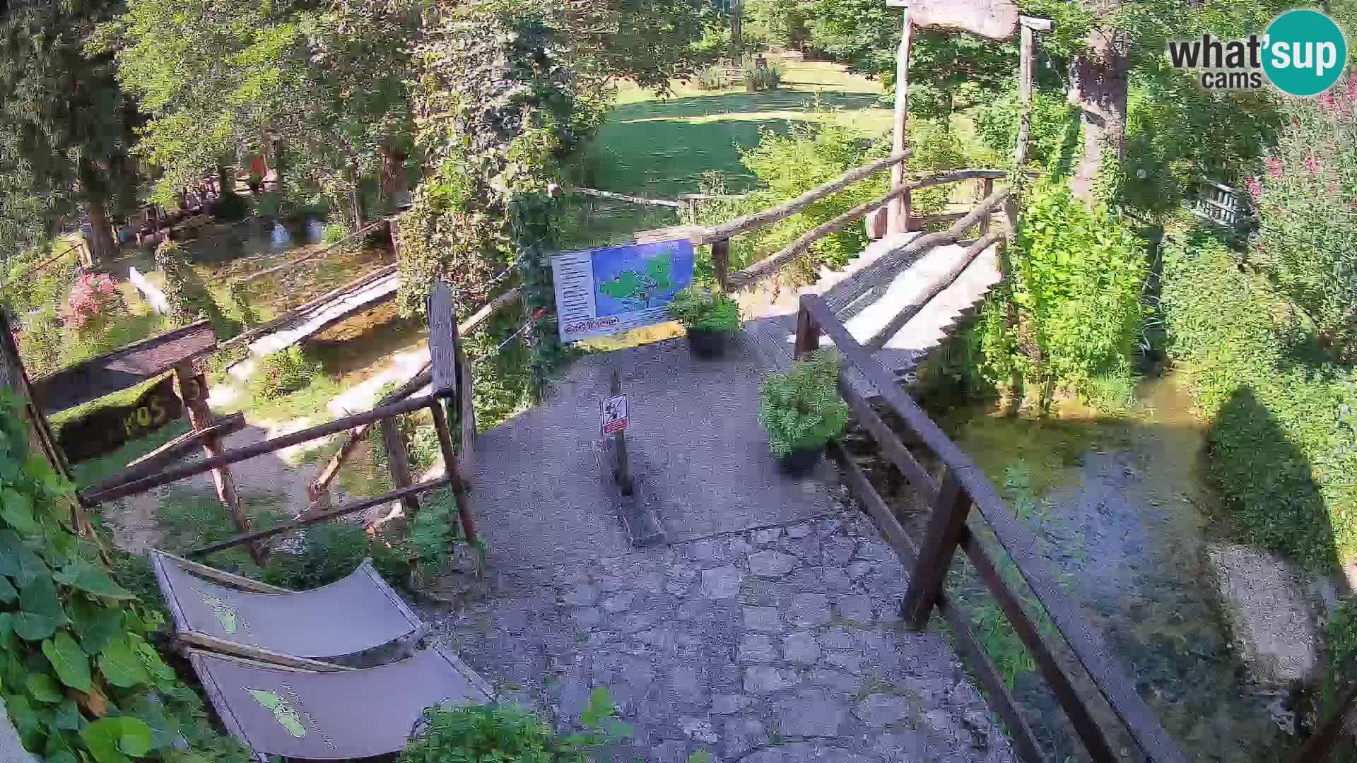 Jezera na rijeci Slunjčica u Rastokama