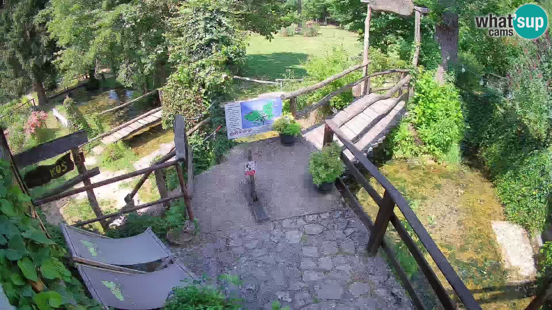 Jezera na rijeci Slunjčica u Rastokama