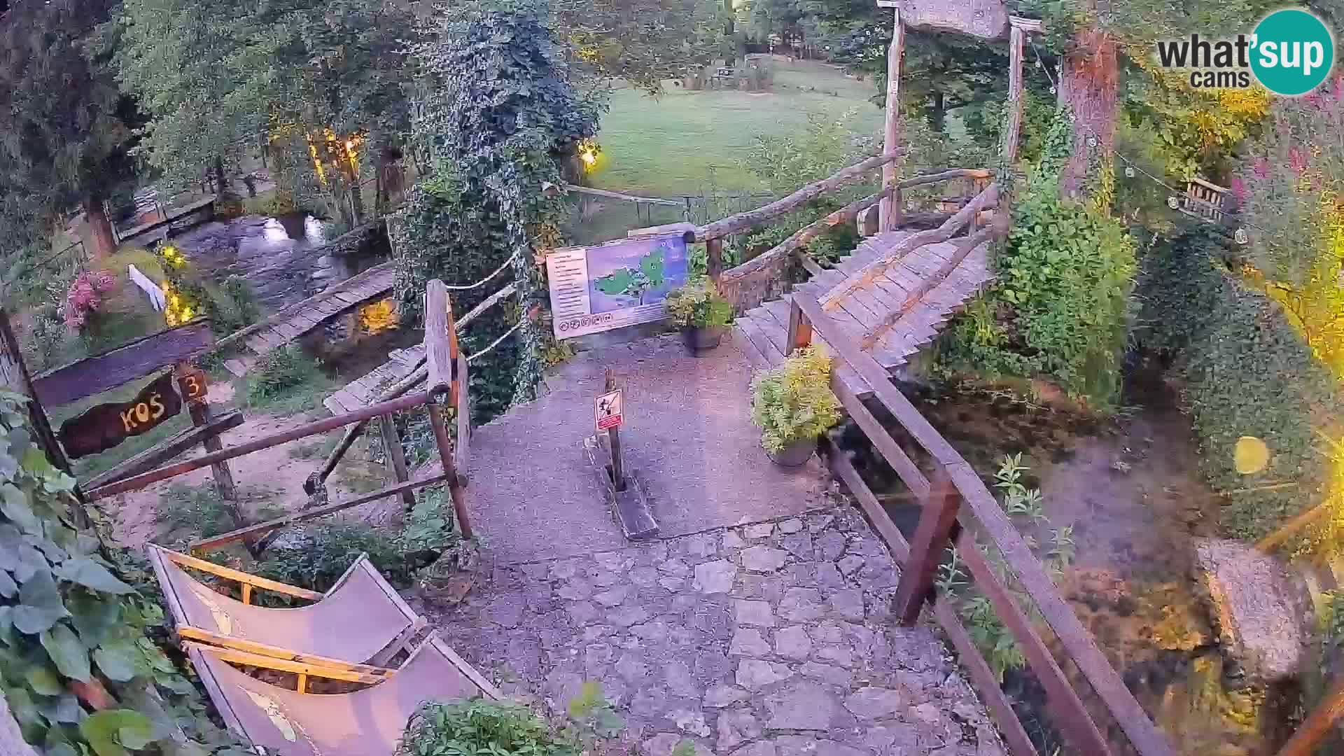 Lacs sur la rivière Slunjčica dans Rastoke