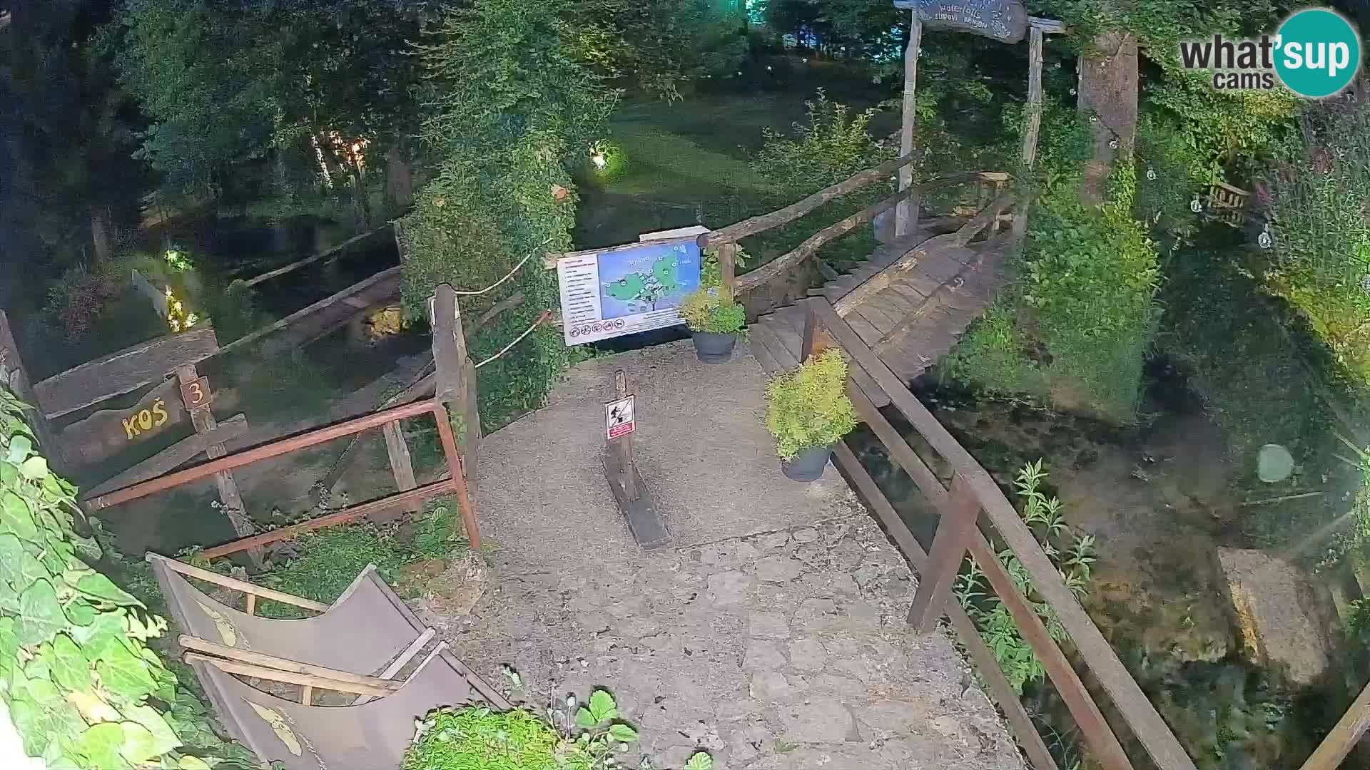 Lacs sur la rivière Slunjčica dans Rastoke