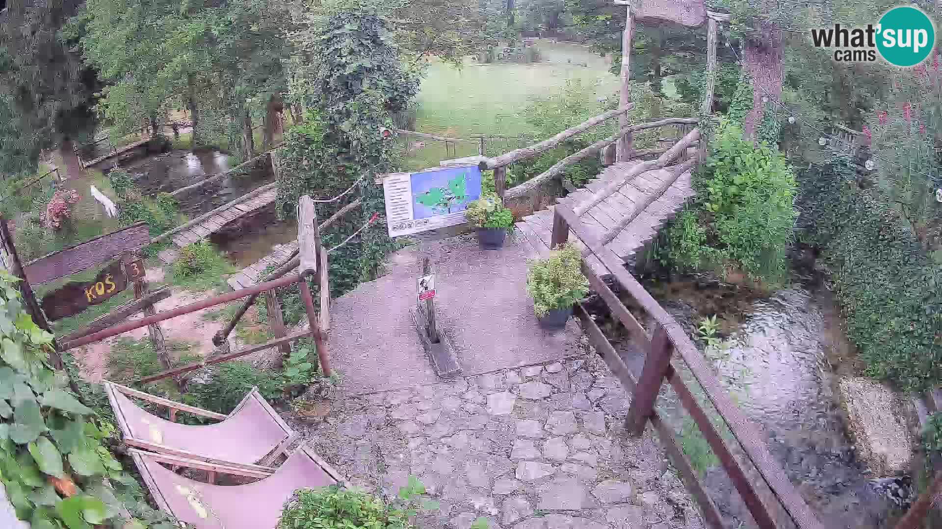 Jezera na rijeci Slunjčica u Rastokama