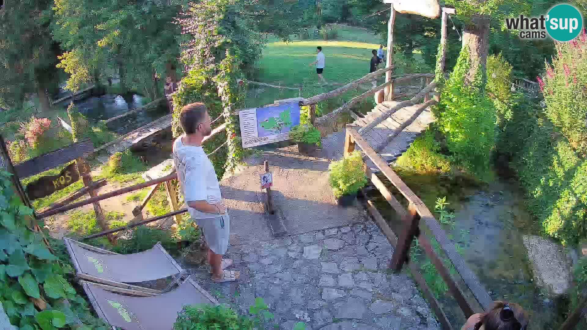 Jezera na rijeci Slunjčica u Rastokama