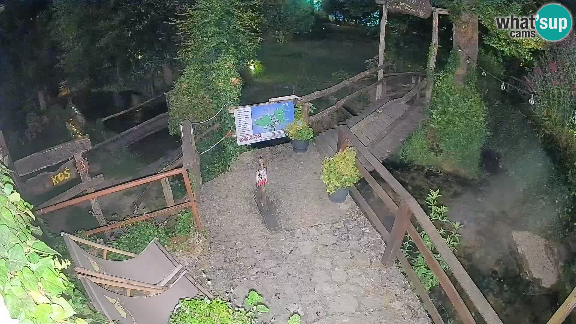 Lacs sur la rivière Slunjčica dans Rastoke
