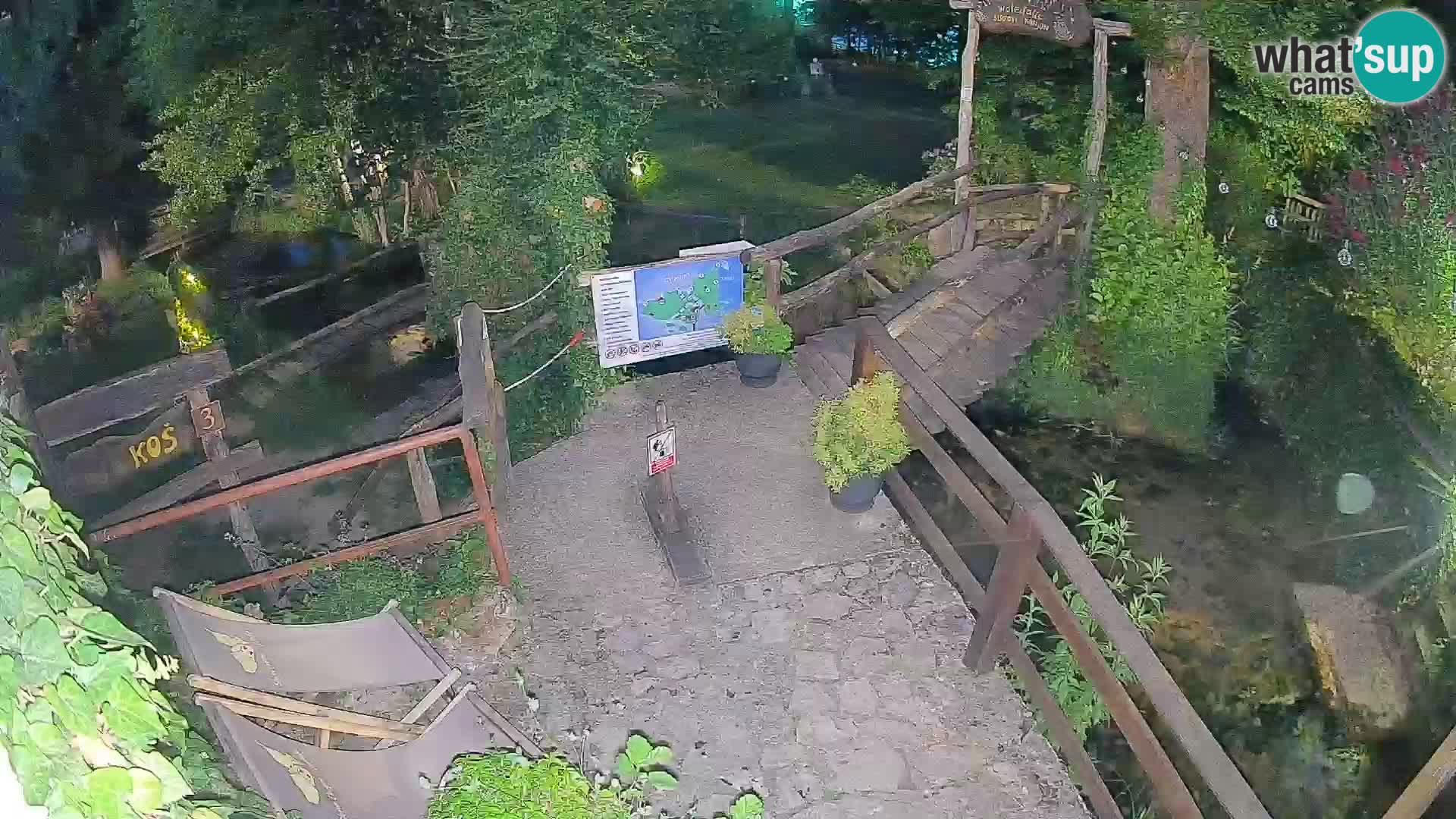 Lacs sur la rivière Slunjčica dans Rastoke