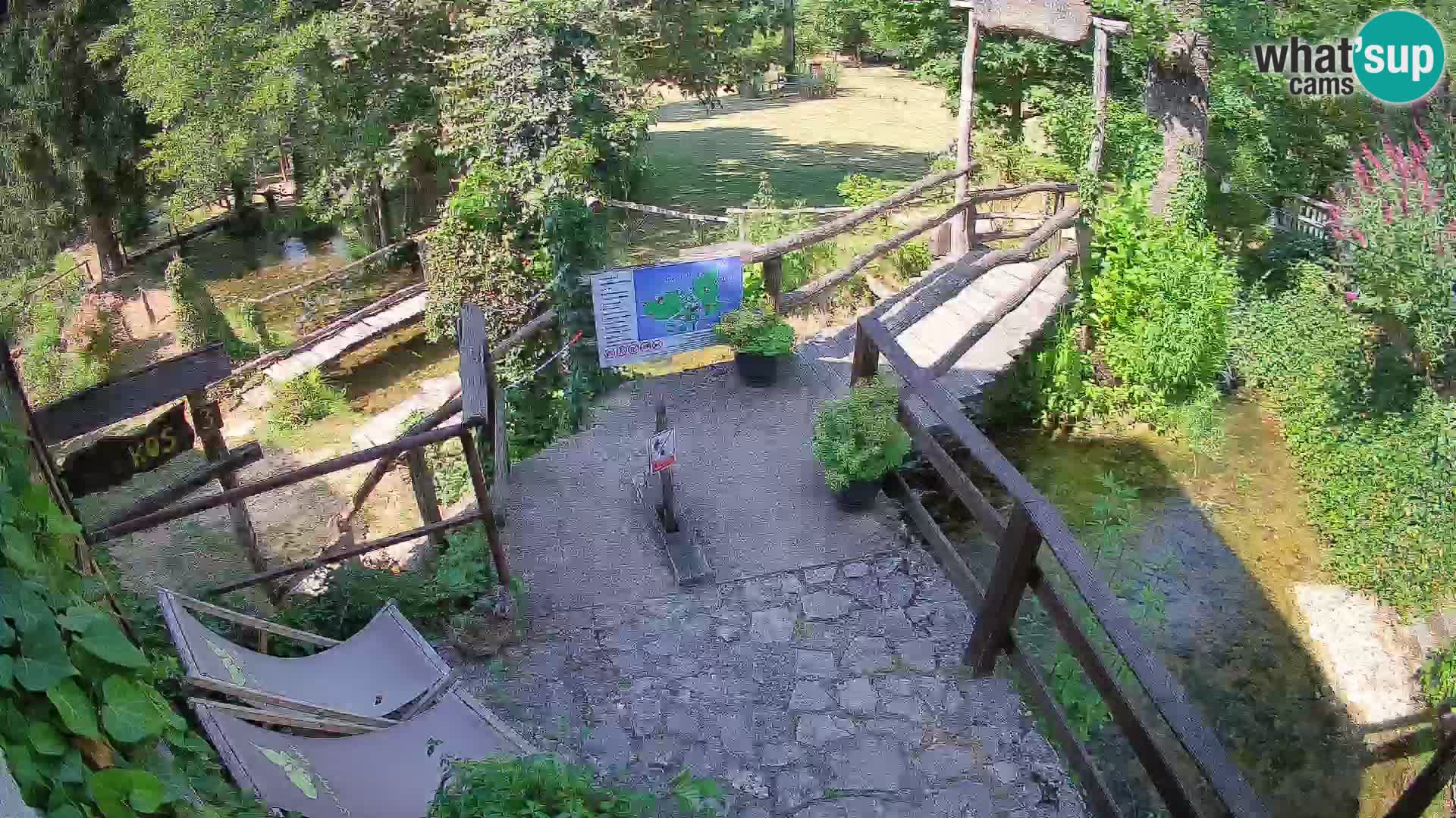 Jezera na rijeci Slunjčica u Rastokama