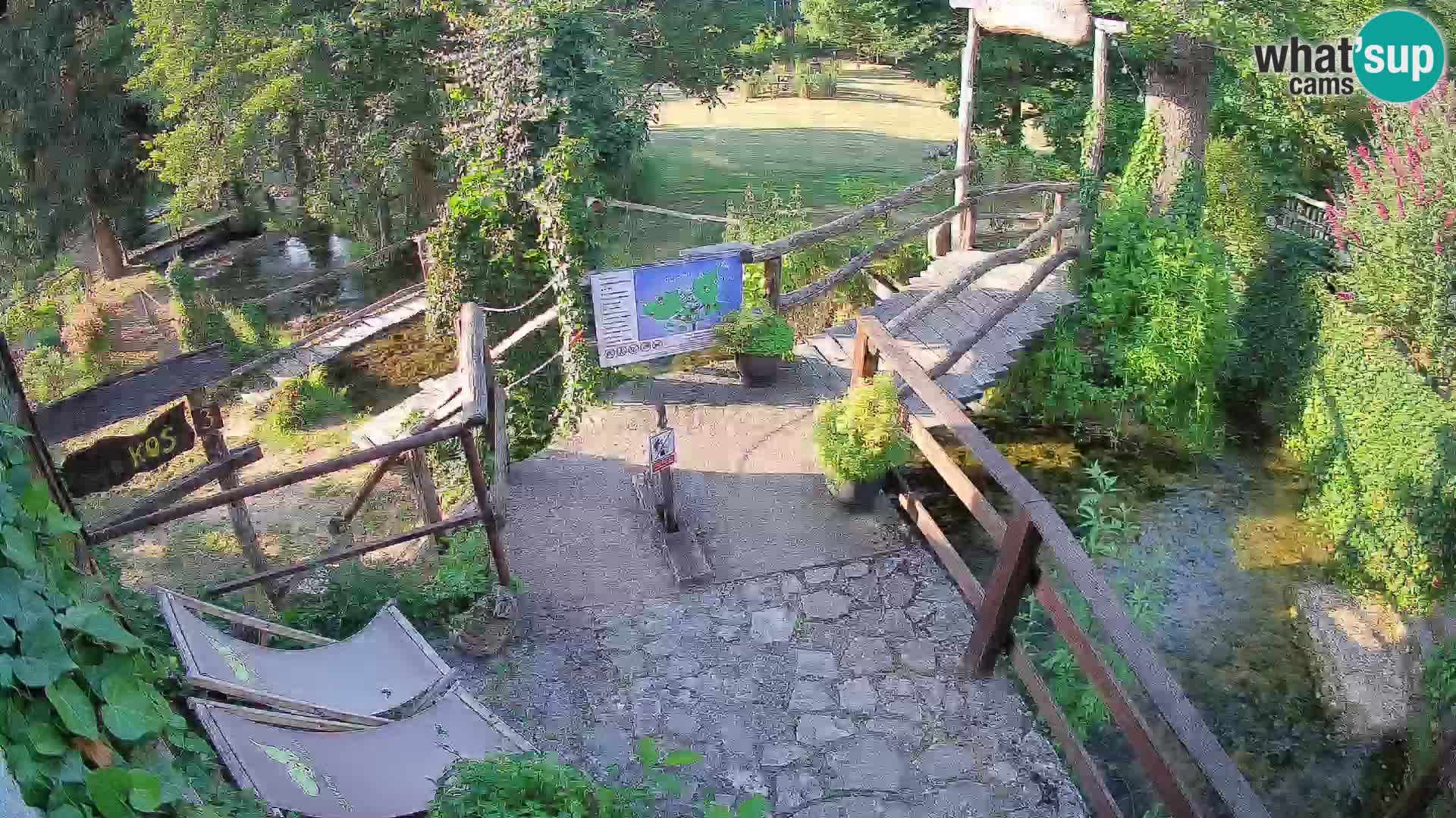 Laghi sul fiume Slunjčica a Rastoke