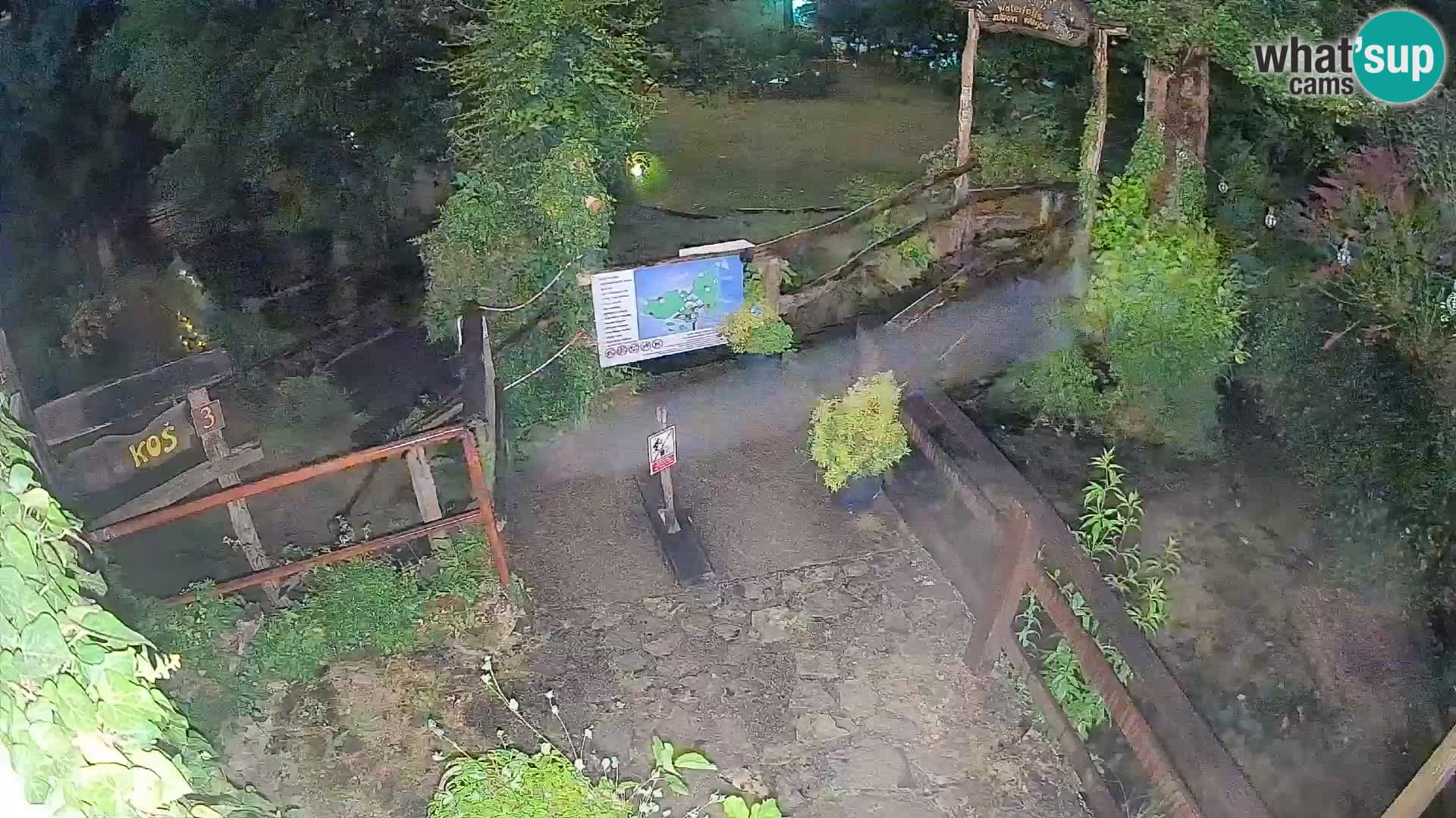 Lacs sur la rivière Slunjčica dans Rastoke