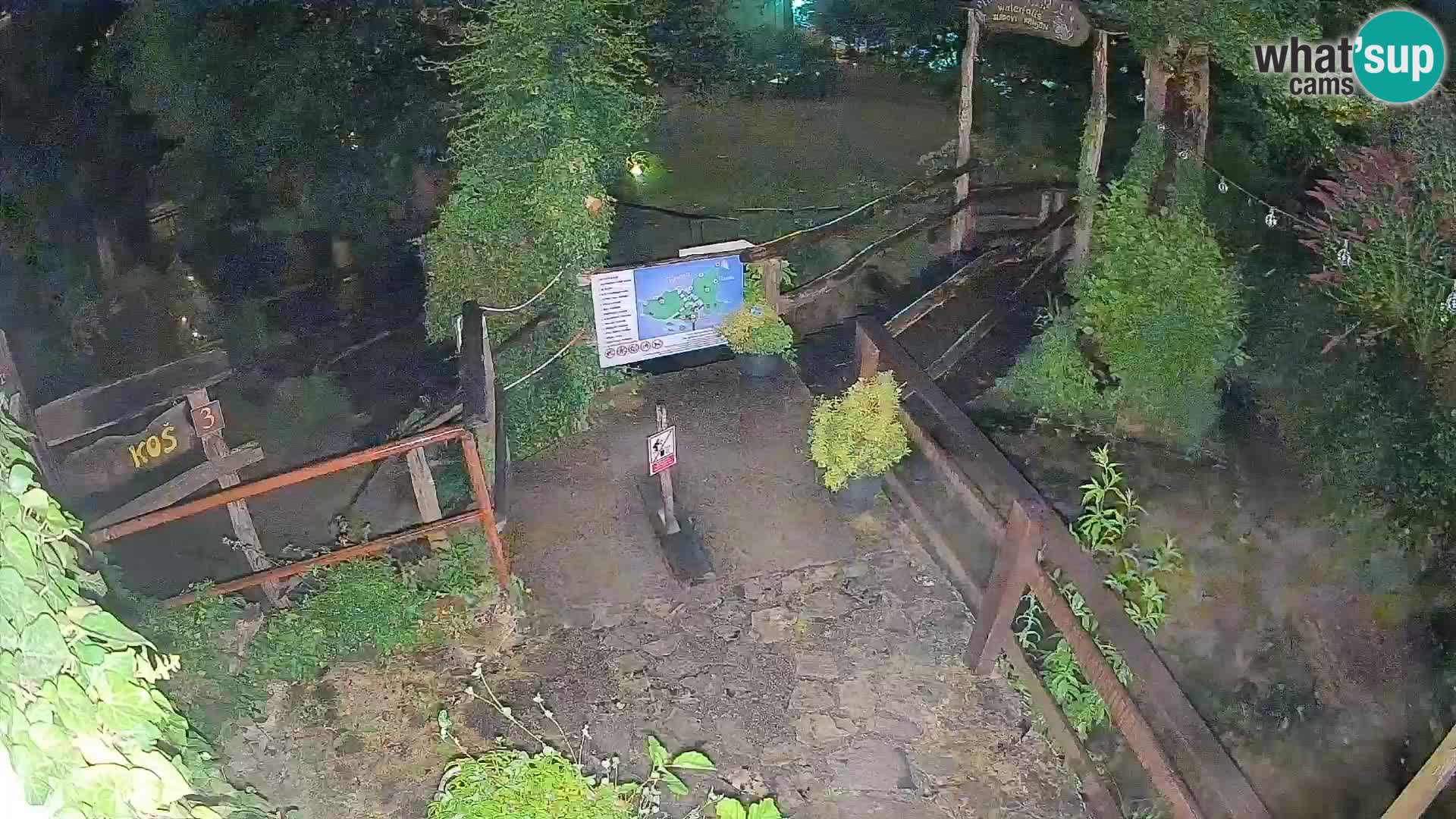 Lacs sur la rivière Slunjčica dans Rastoke