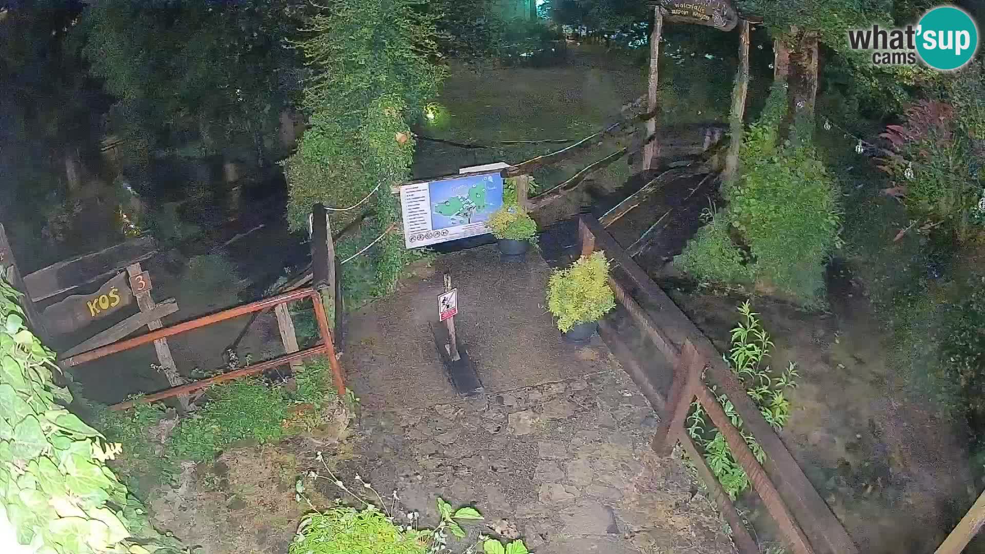 Lacs sur la rivière Slunjčica dans Rastoke