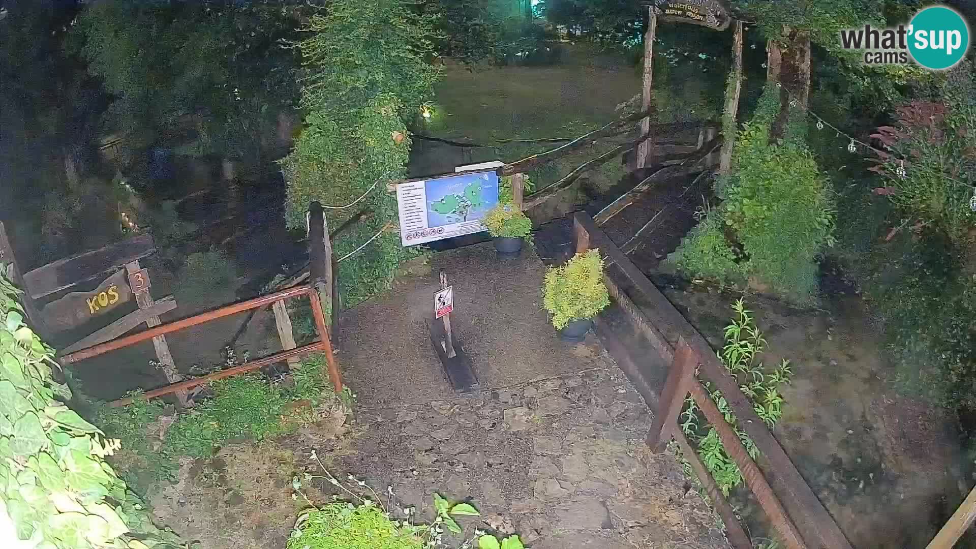 Lacs sur la rivière Slunjčica dans Rastoke