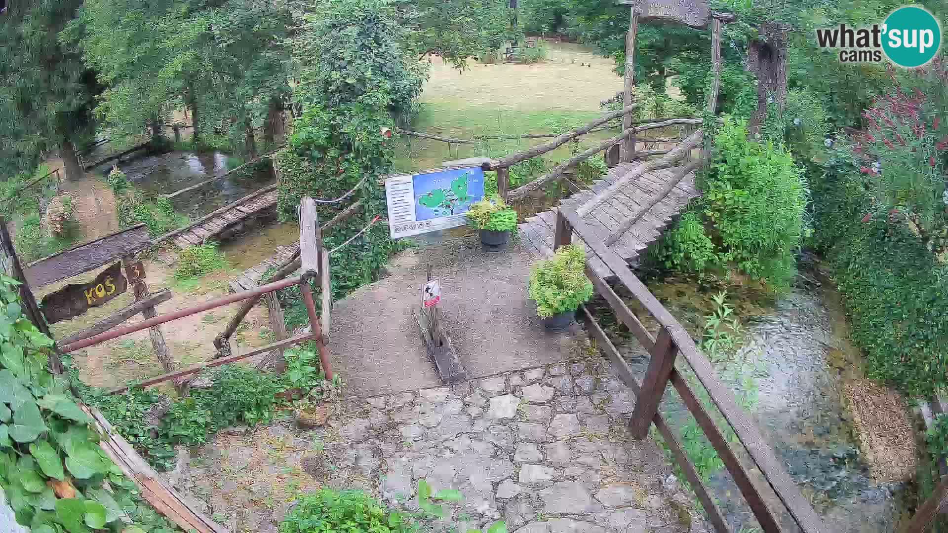 Lacs sur la rivière Slunjčica dans Rastoke