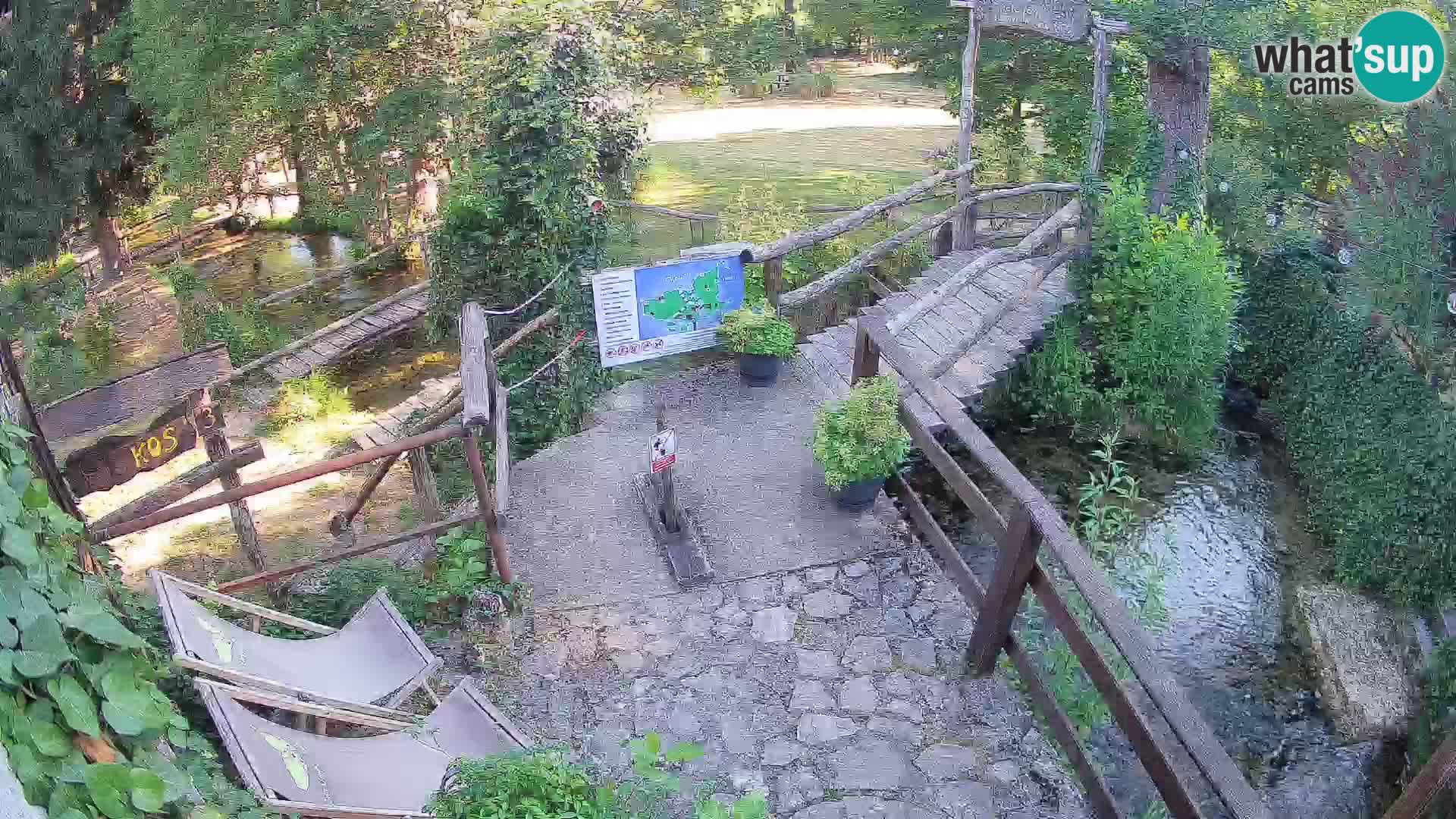 Lakes on the river Slunjčica in Rastoke