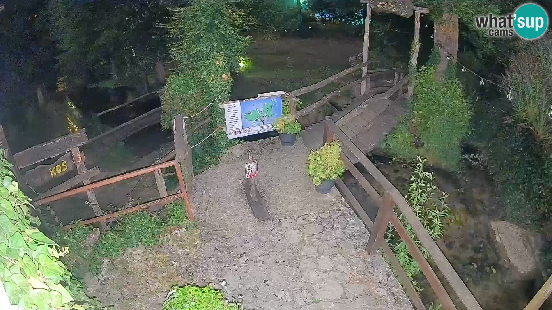 Laghi sul fiume Slunjčica a Rastoke