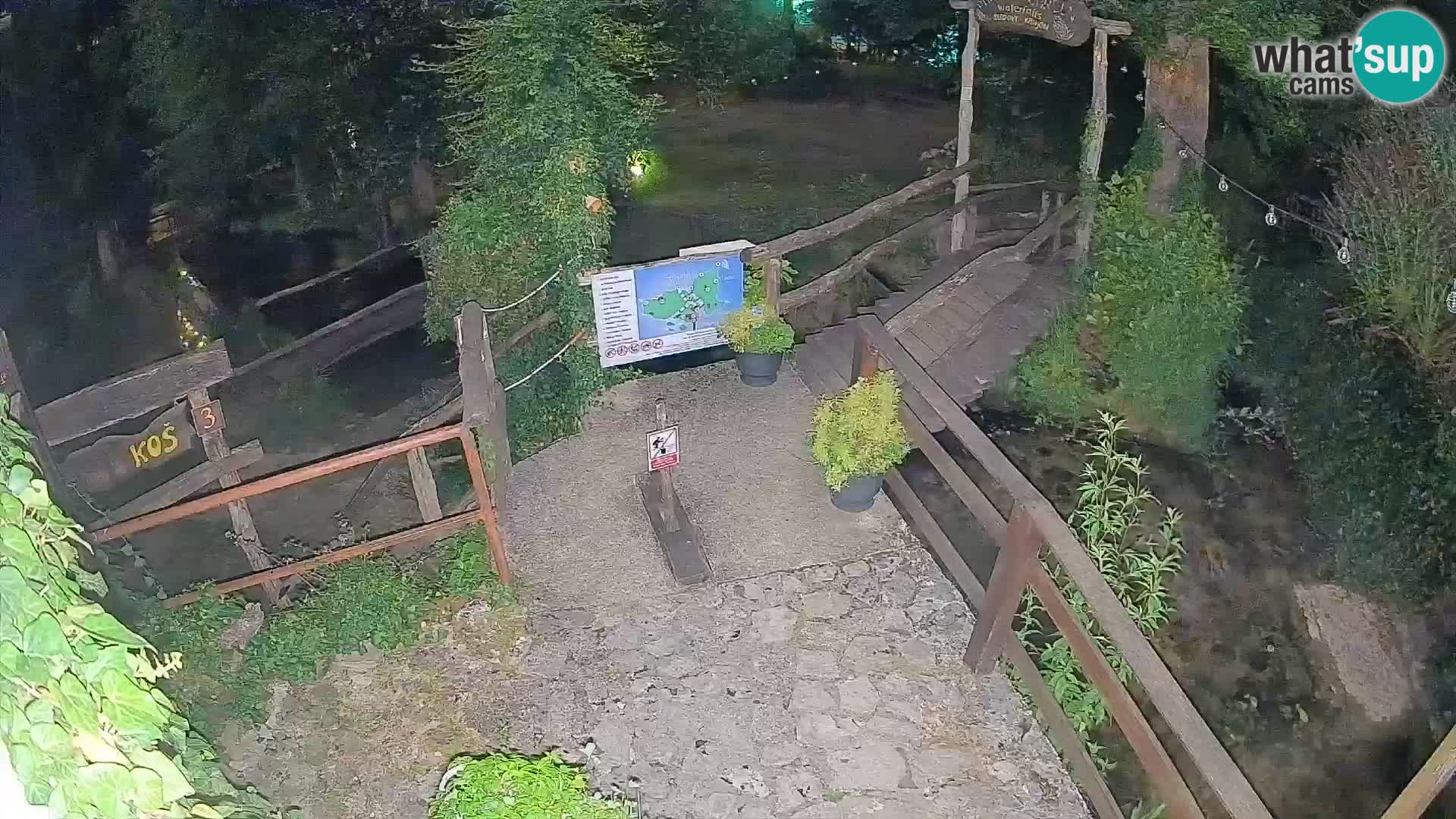 Lacs sur la rivière Slunjčica dans Rastoke