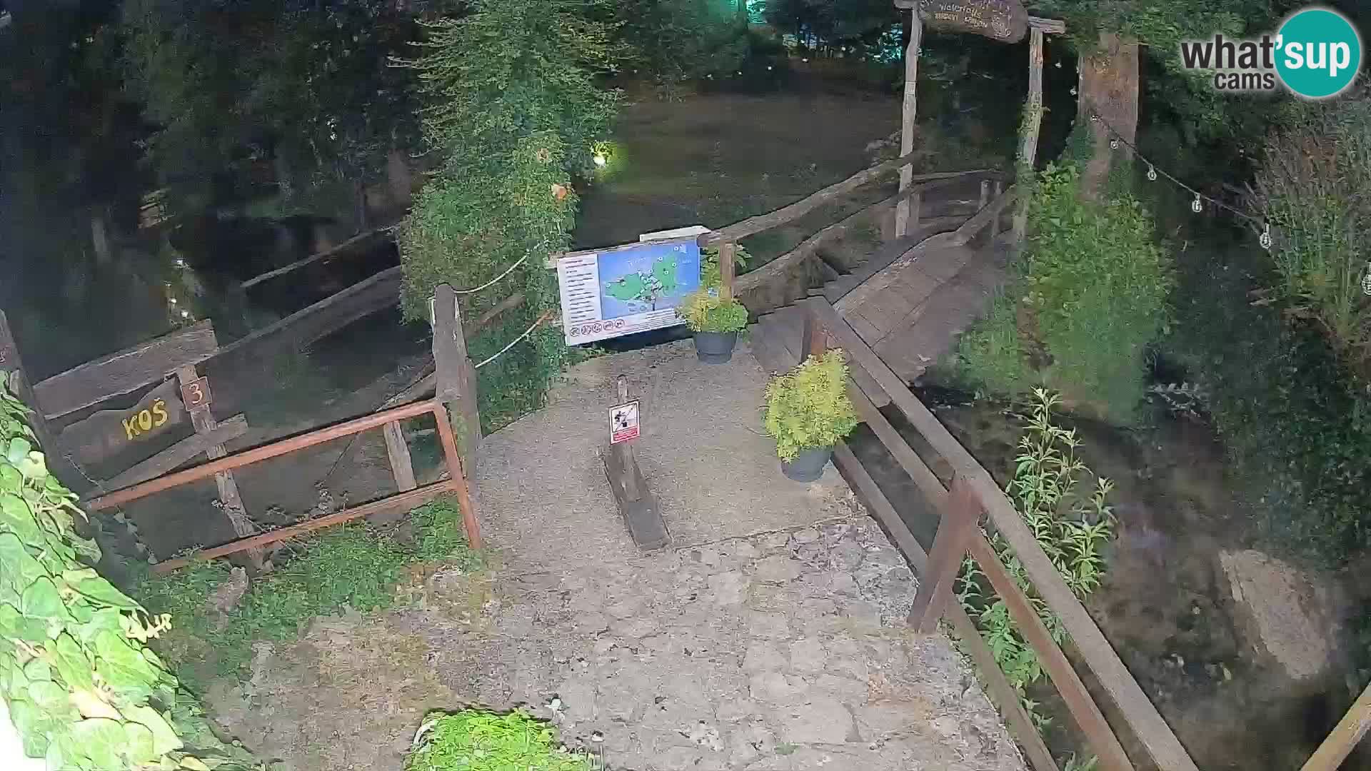 Laghi sul fiume Slunjčica a Rastoke
