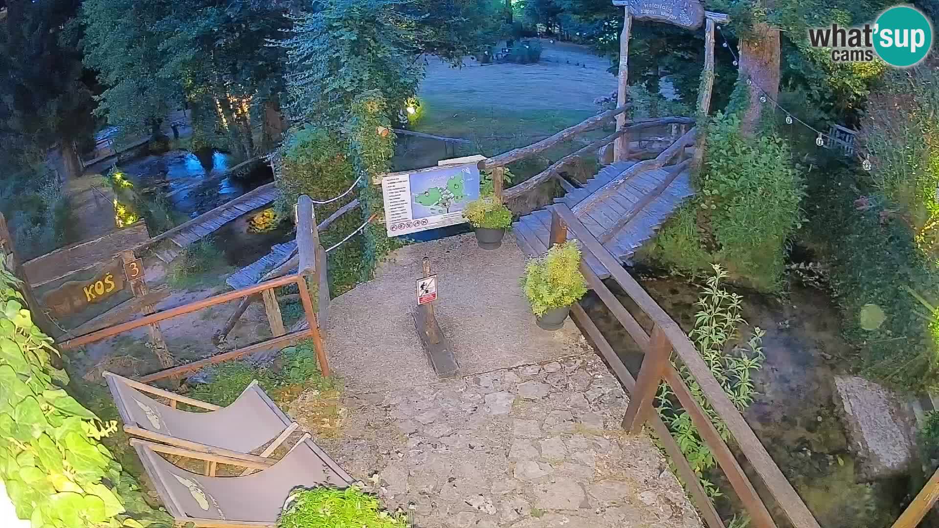 Laghi sul fiume Slunjčica a Rastoke