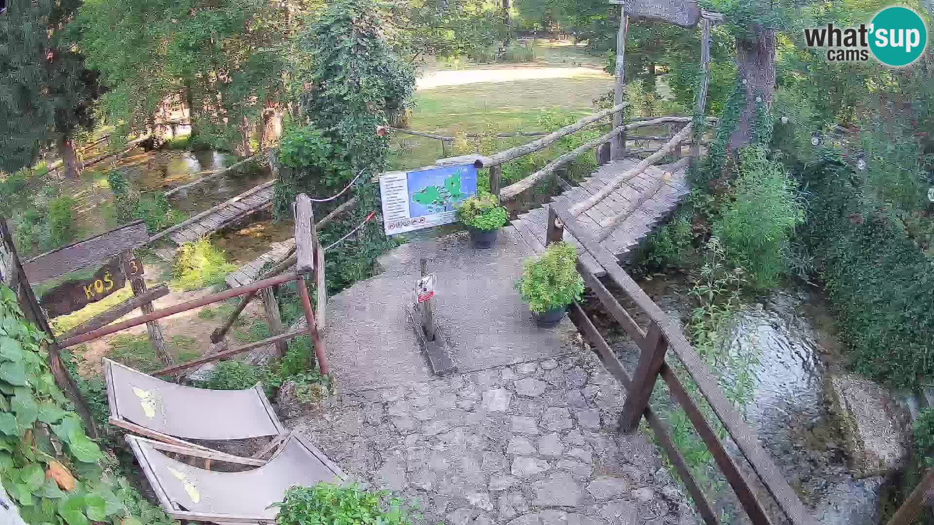 Jezera na rijeci Slunjčica u Rastokama