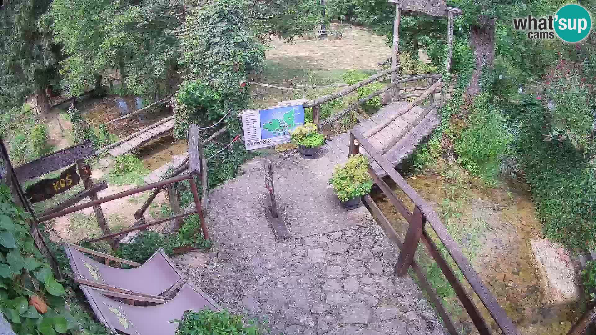 Laghi sul fiume Slunjčica a Rastoke