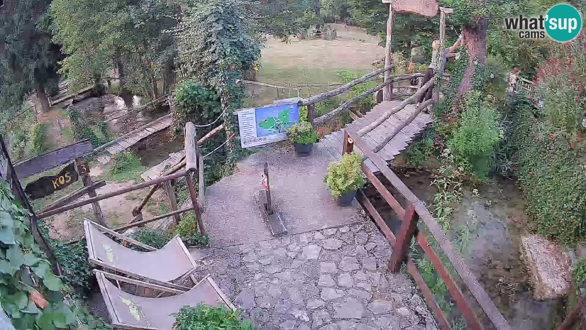 Jezera na rijeci Slunjčica u Rastokama