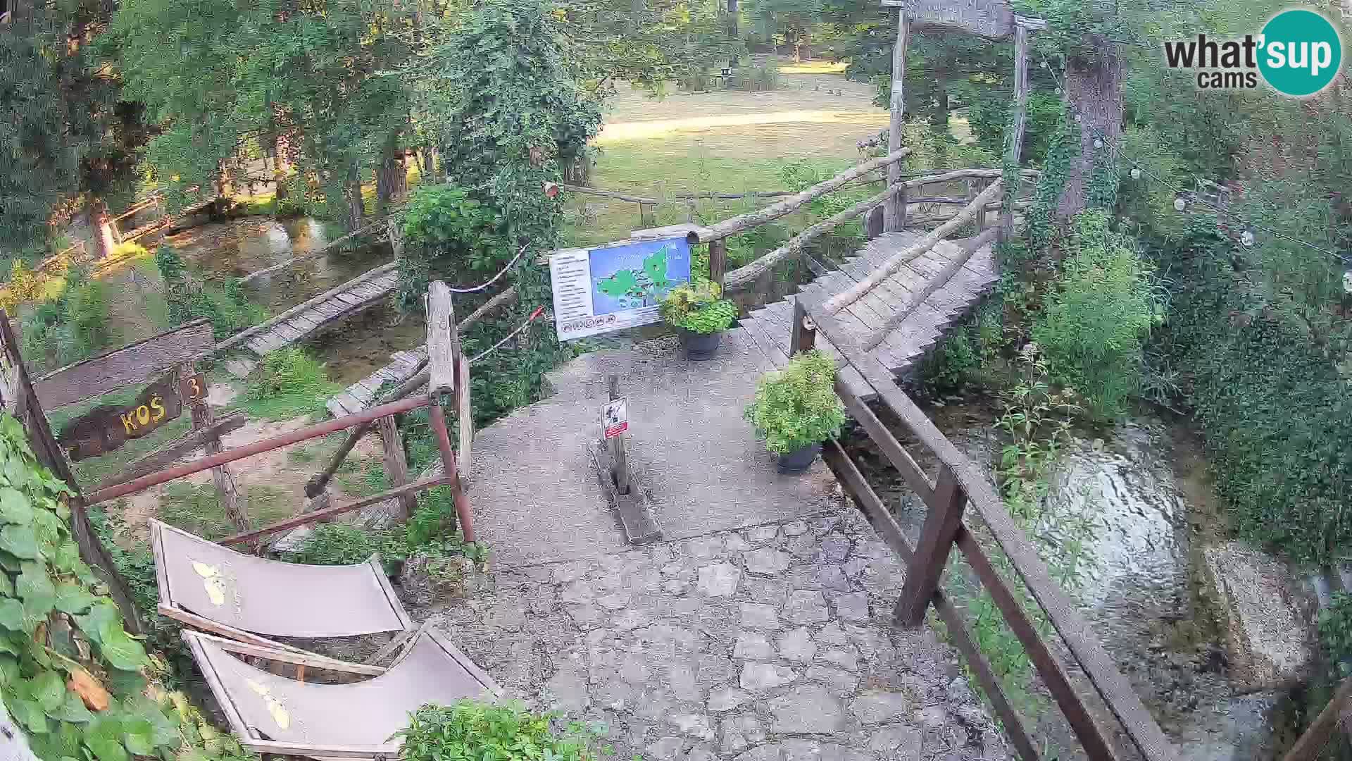 Jezera na rijeci Slunjčica u Rastokama