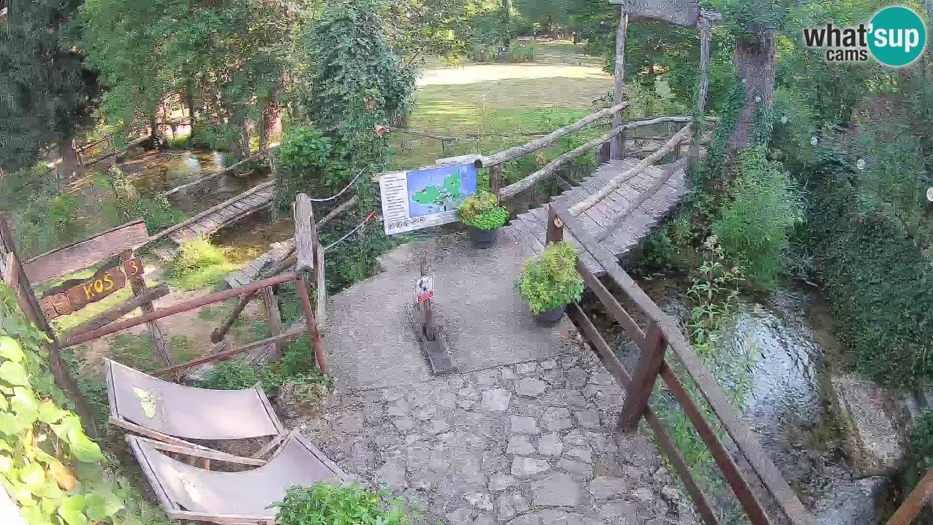 Laghi sul fiume Slunjčica a Rastoke
