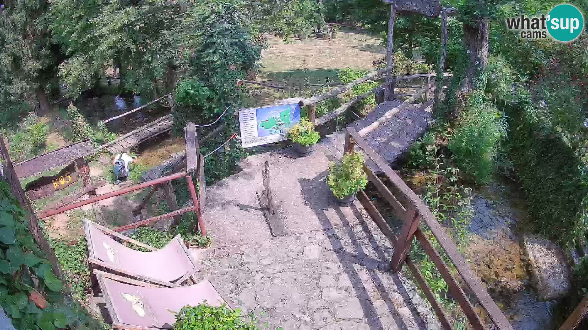 Laghi sul fiume Slunjčica a Rastoke