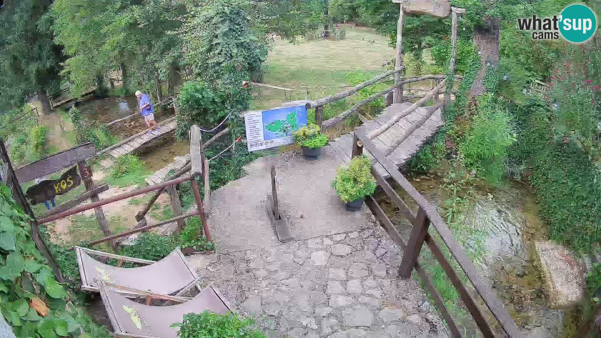 Laghi sul fiume Slunjčica a Rastoke