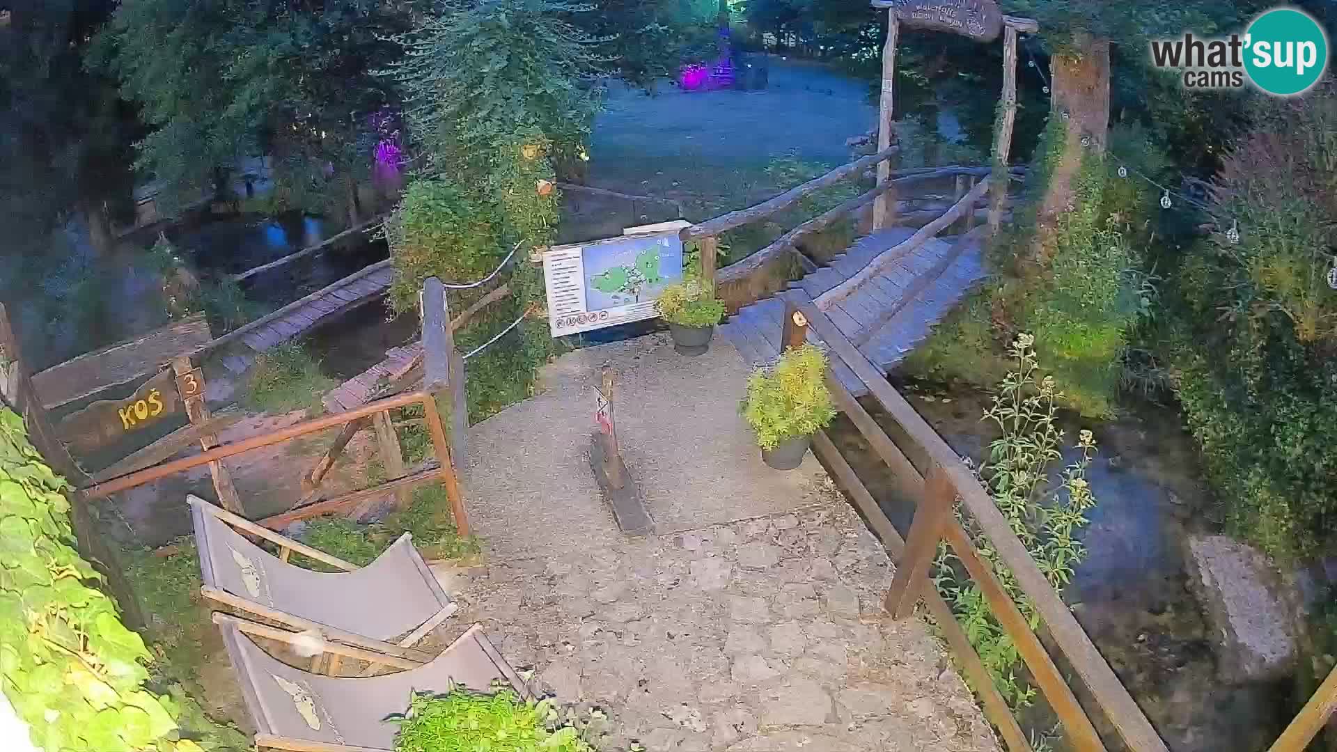 Laghi sul fiume Slunjčica a Rastoke