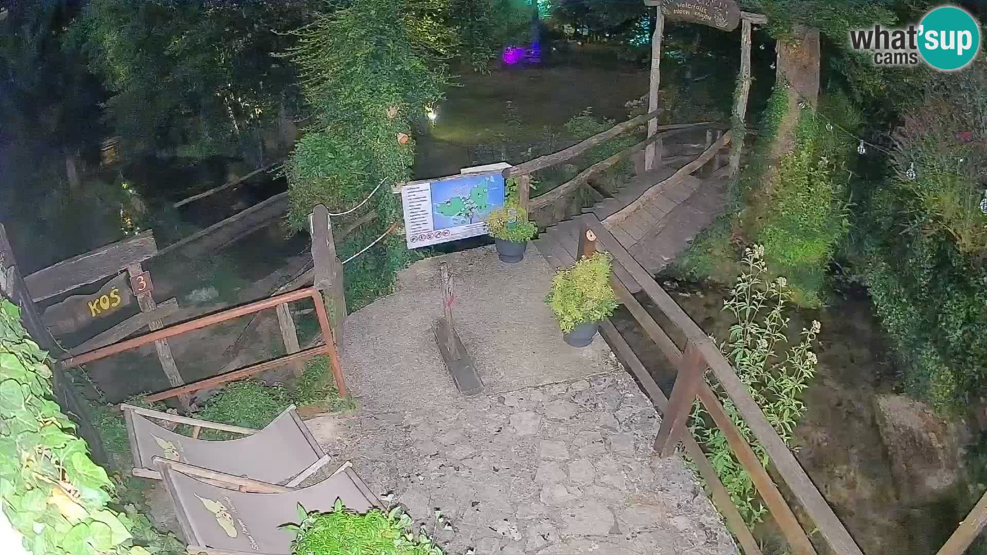Laghi sul fiume Slunjčica a Rastoke