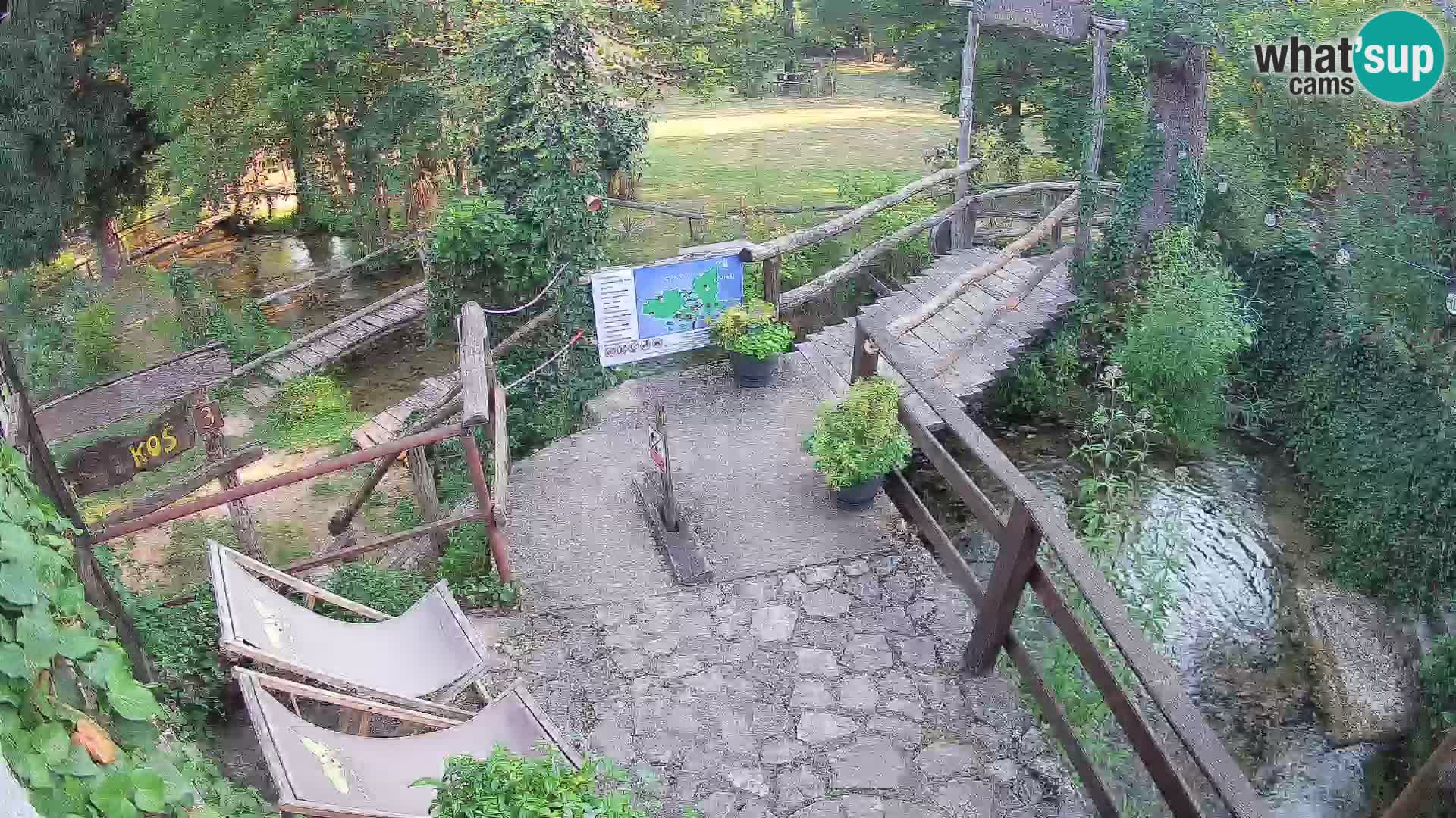 Jezera na rijeci Slunjčica u Rastokama