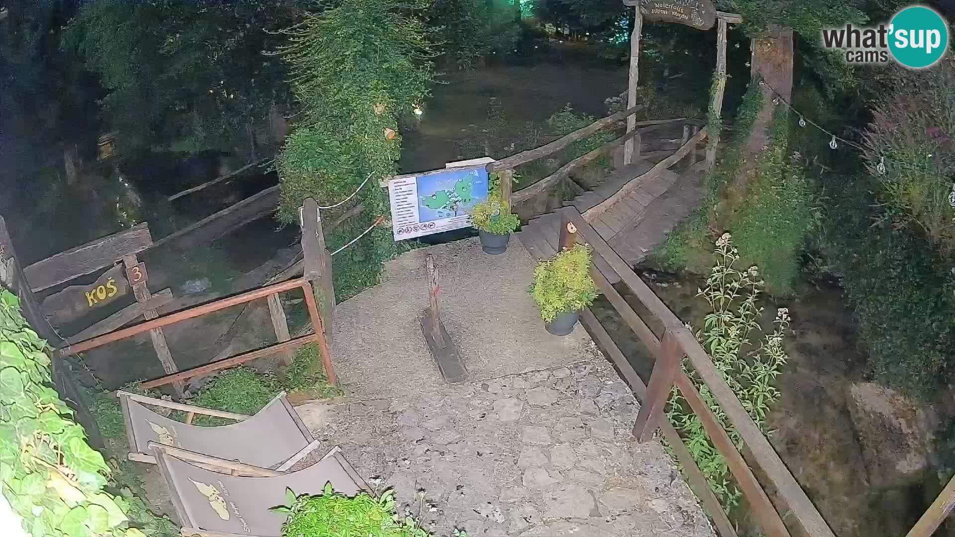 Jezera na rijeci Slunjčica u Rastokama