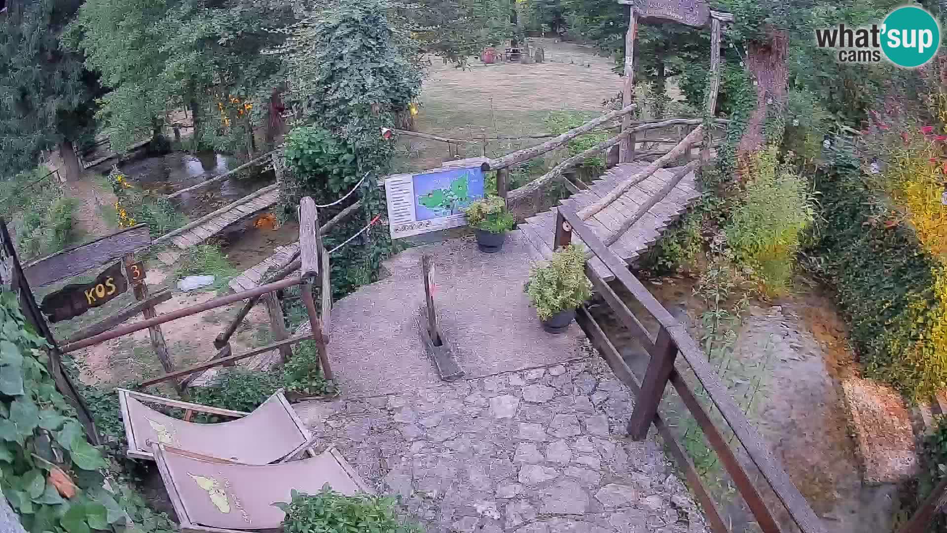 Lacs sur la rivière Slunjčica dans Rastoke